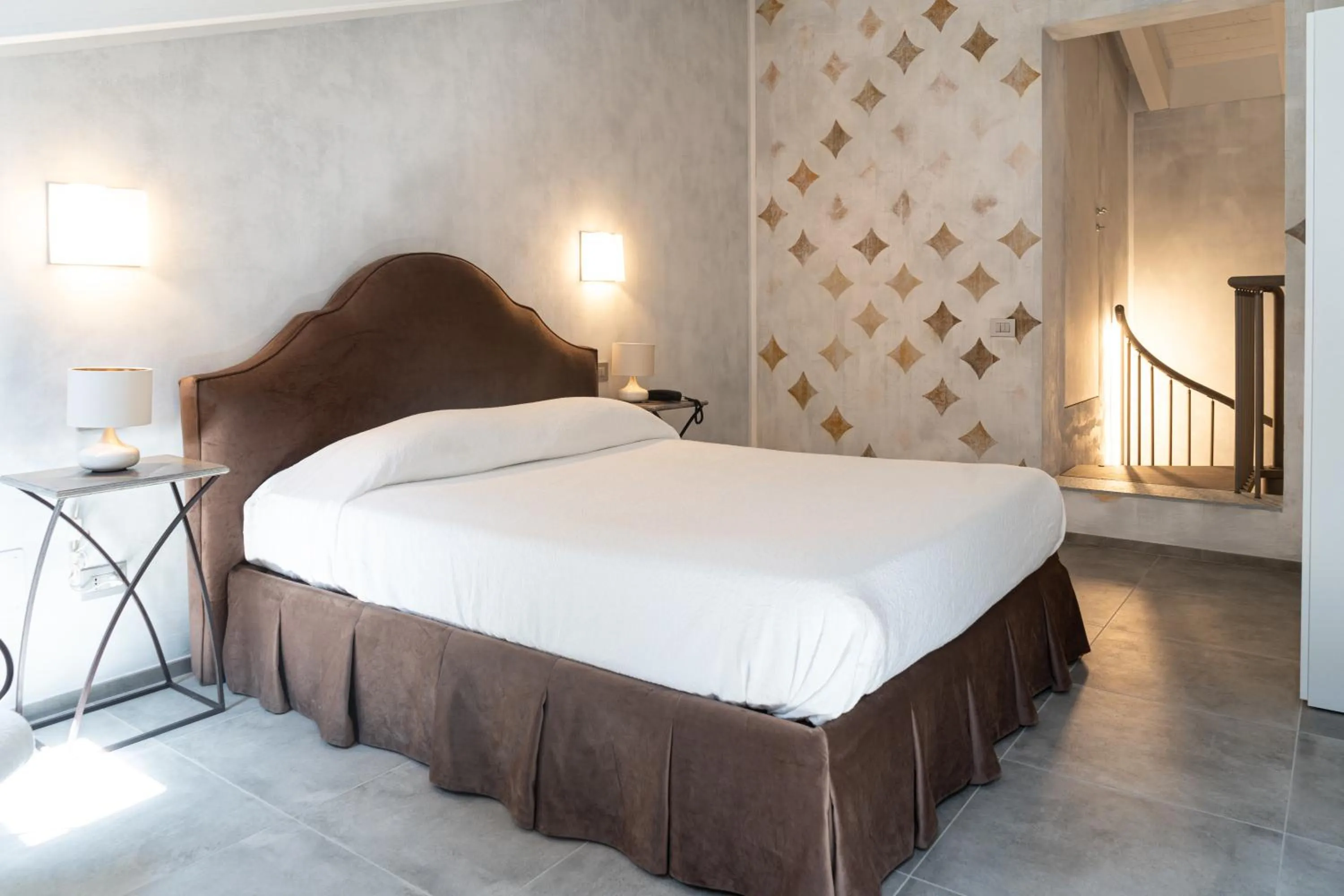 Bed in Relais Villa Prato