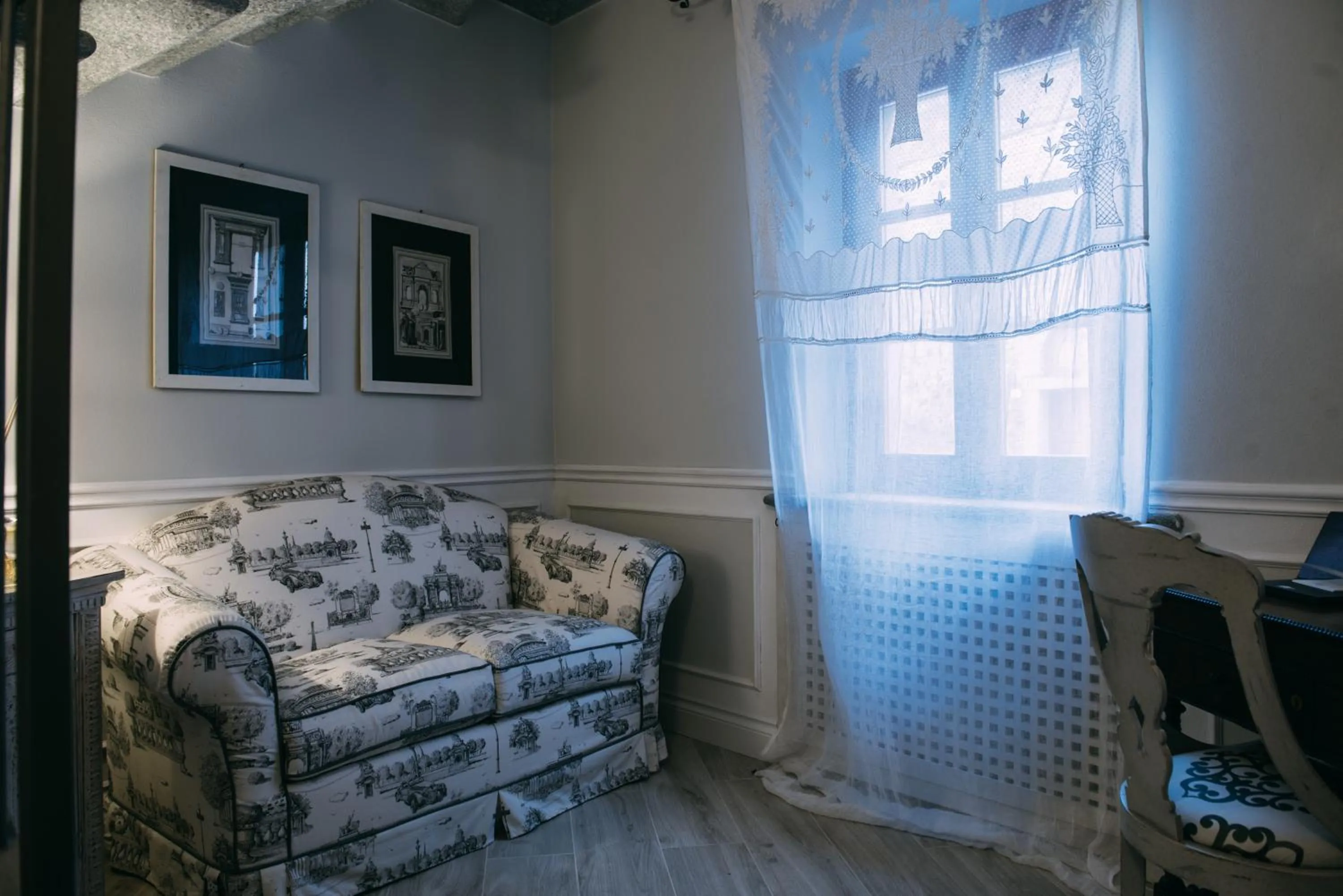 Living room in Relais Villa Prato