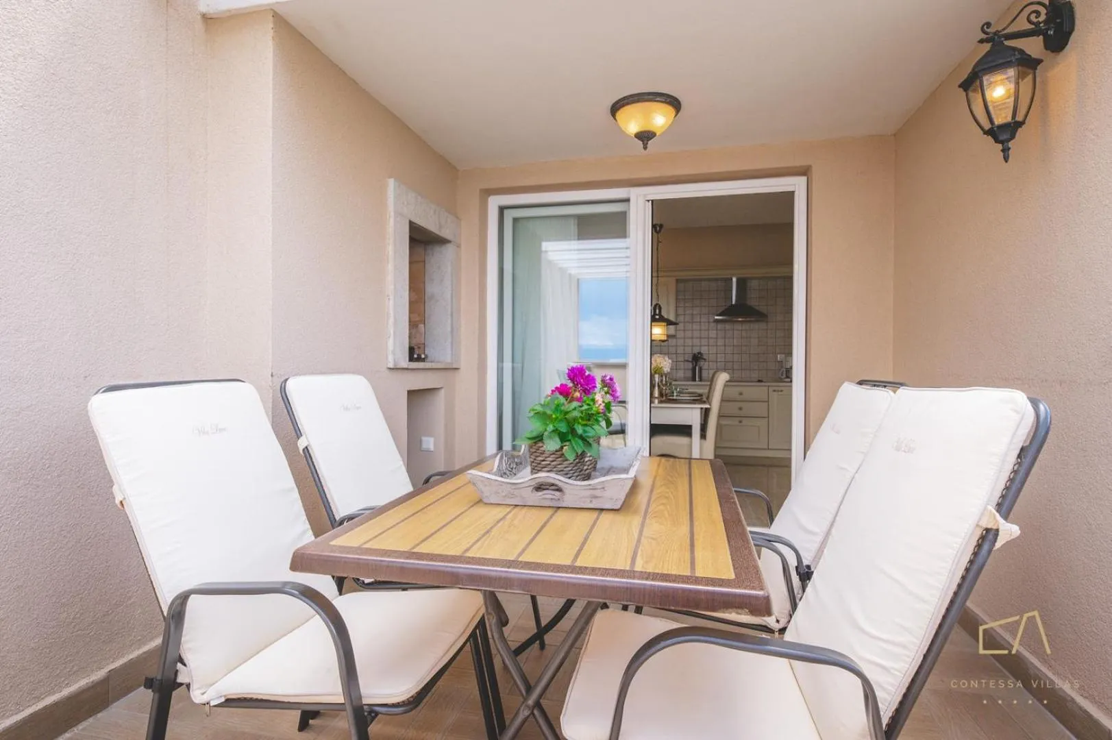 Balcony/Terrace in Luxury Apartments Villa Luce