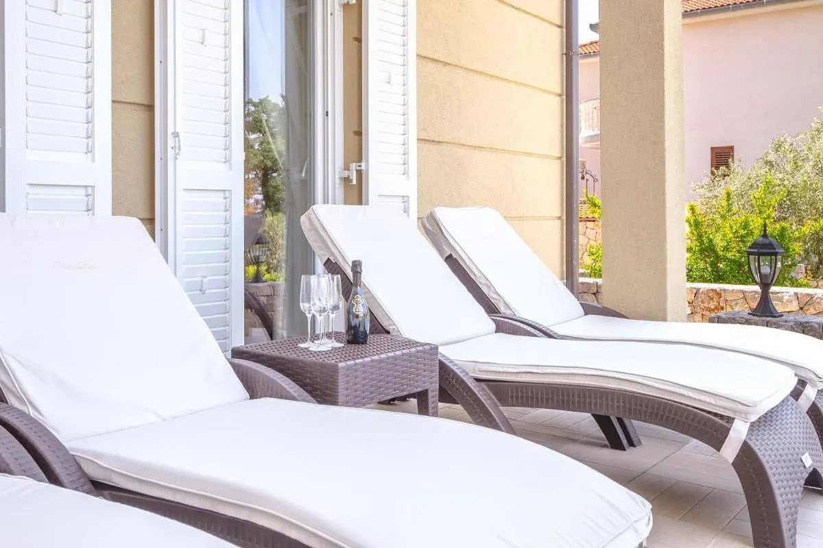 Balcony/Terrace in Luxury Apartments Villa Luce