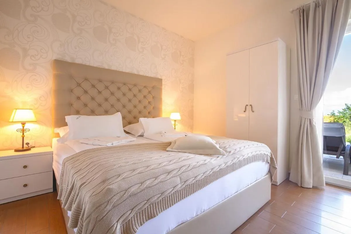 Bed in Luxury Apartments Villa Luce