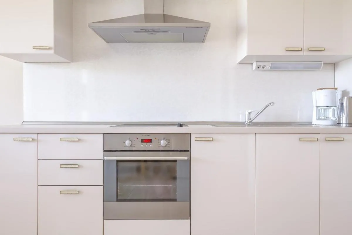 Kitchen or kitchenette in Luxury Apartments Villa Luce