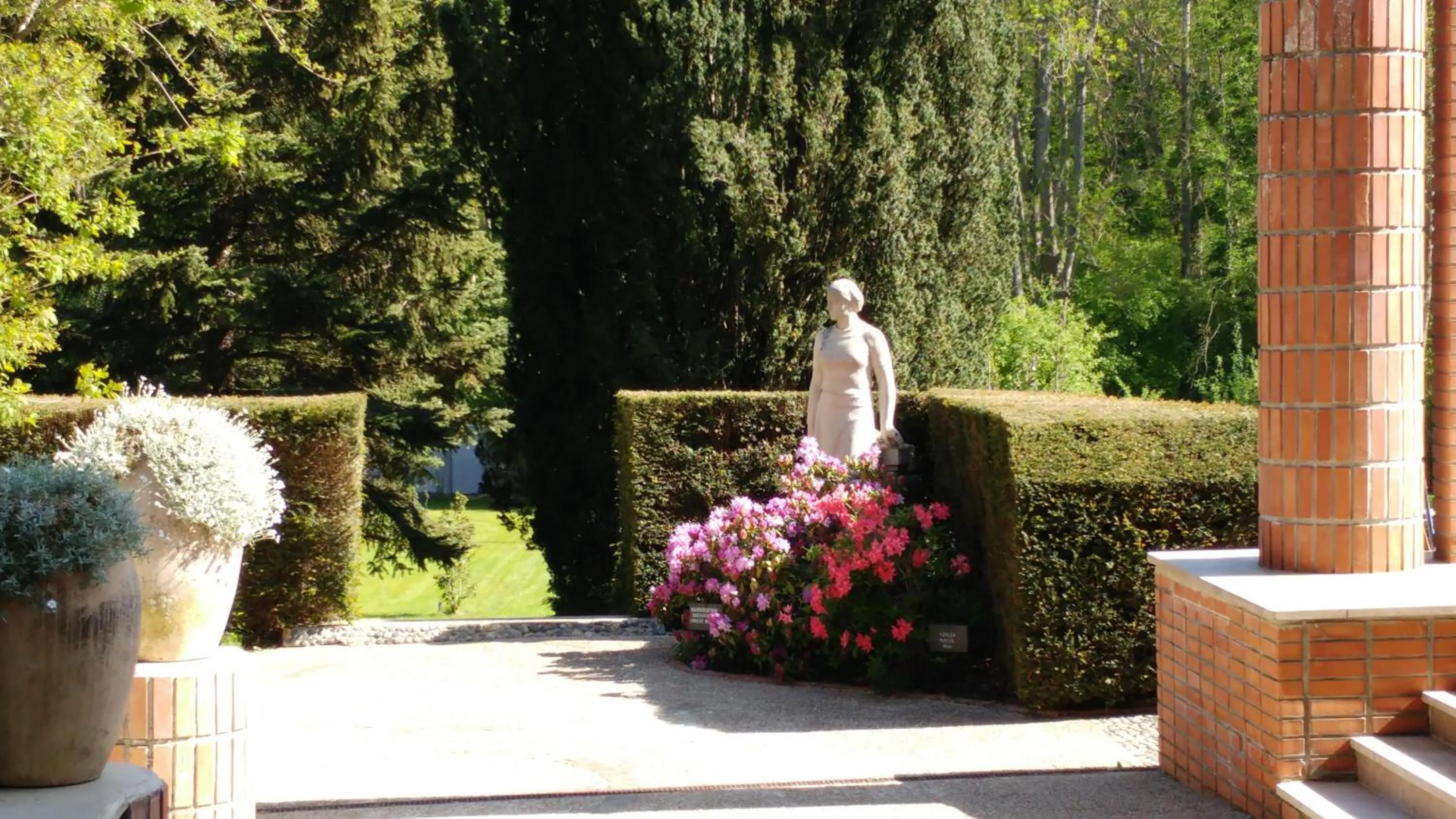 Decorative detail in La Closerie