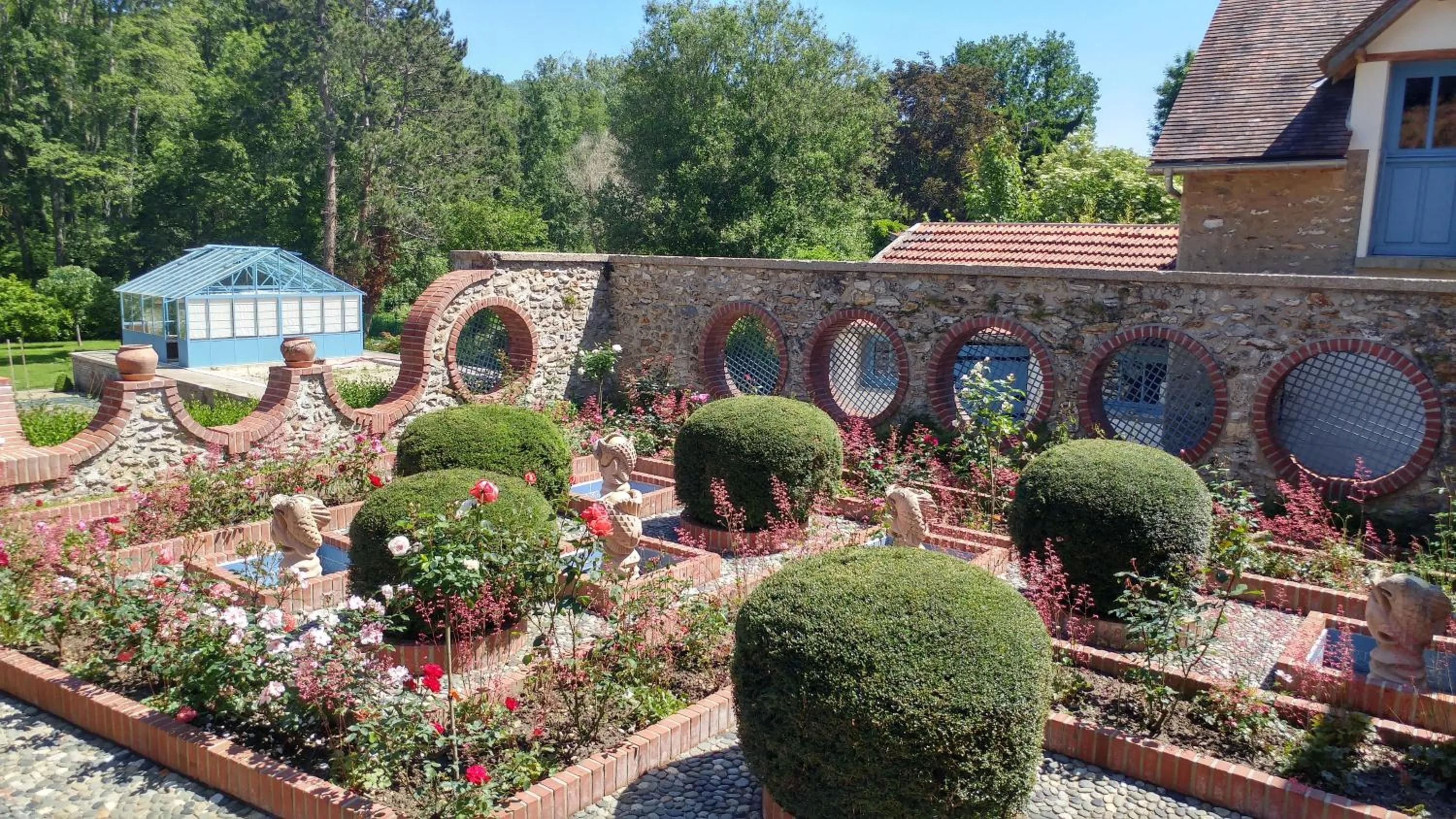 Garden in La Closerie