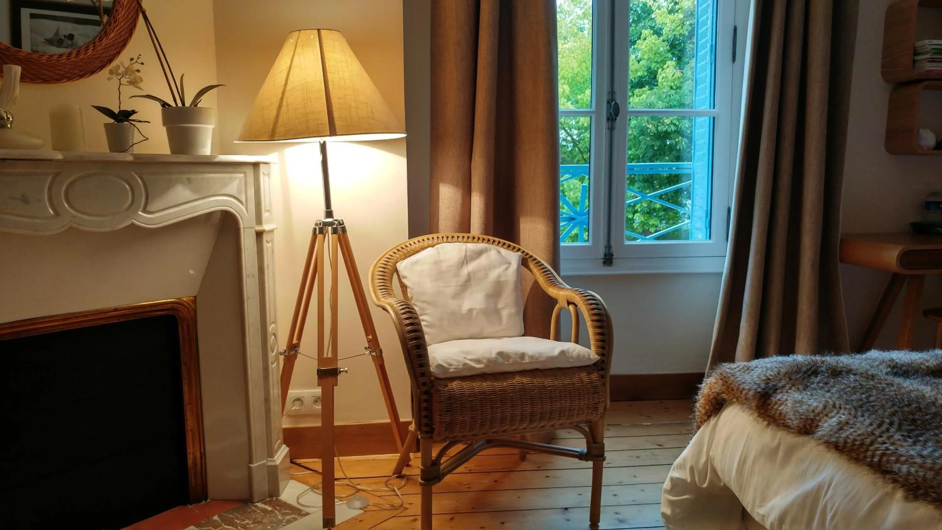 Decorative detail in La Closerie