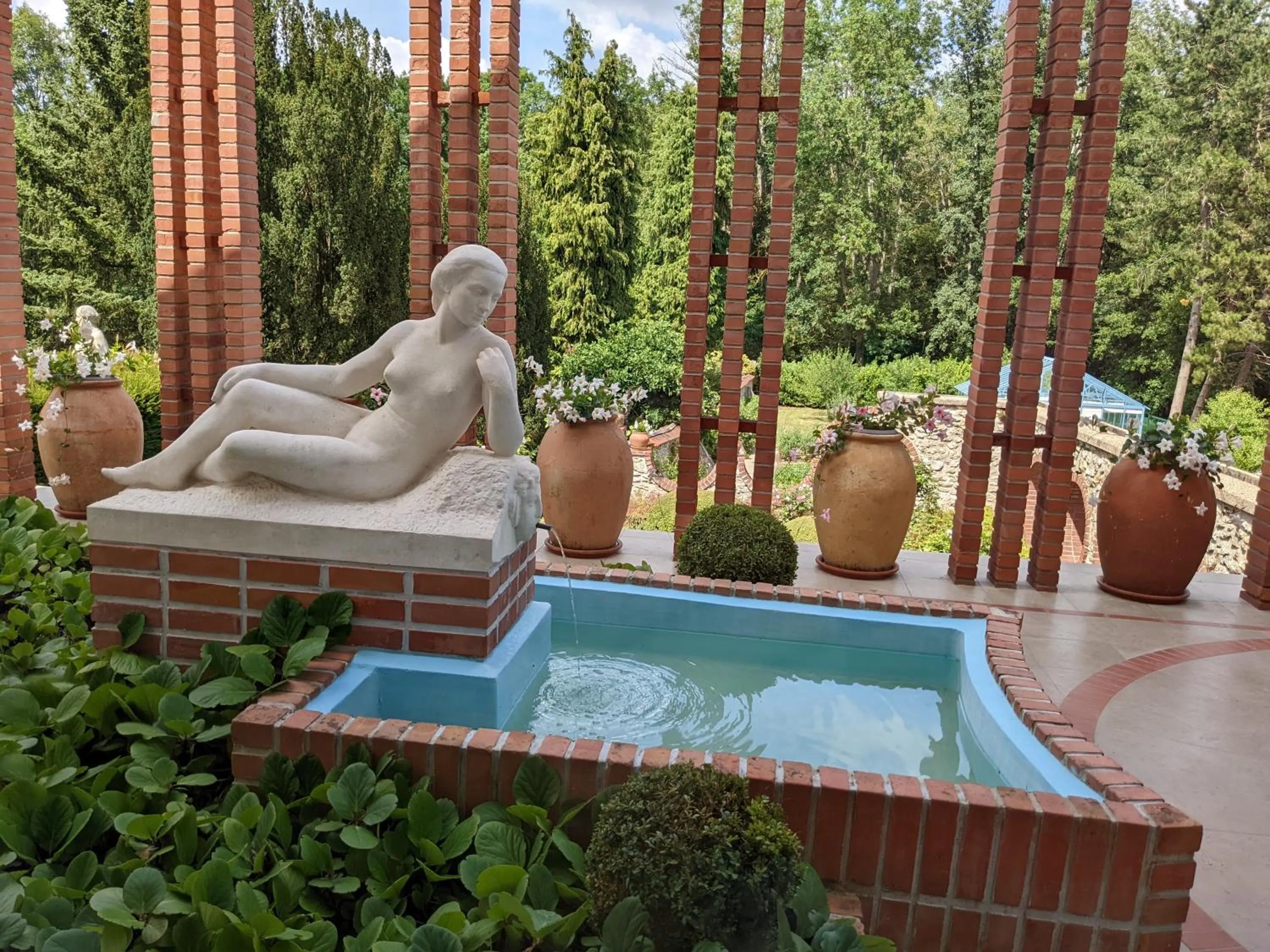 Patio in La Closerie