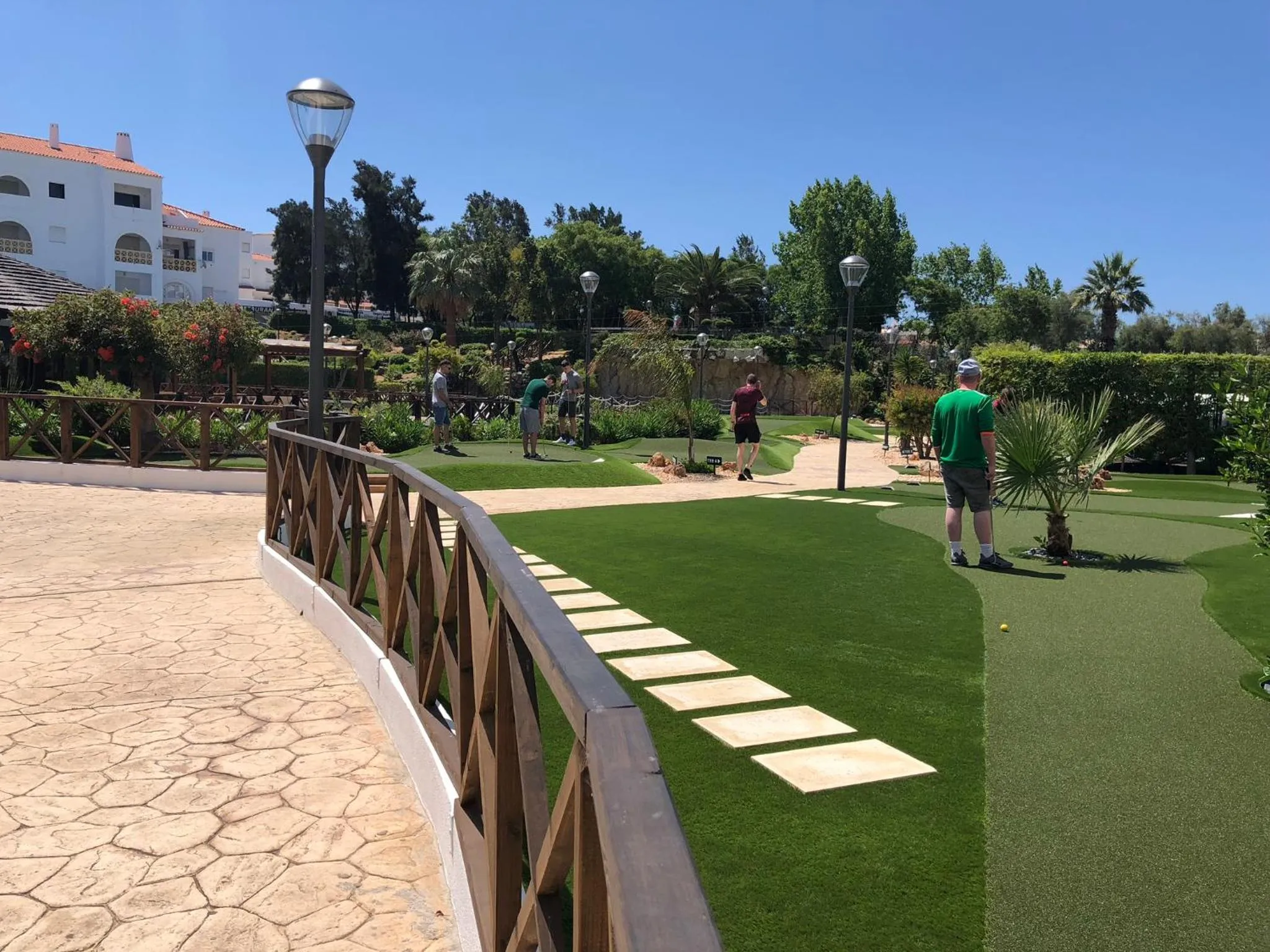 Minigolf in Ondamar Hotel Apartamentos