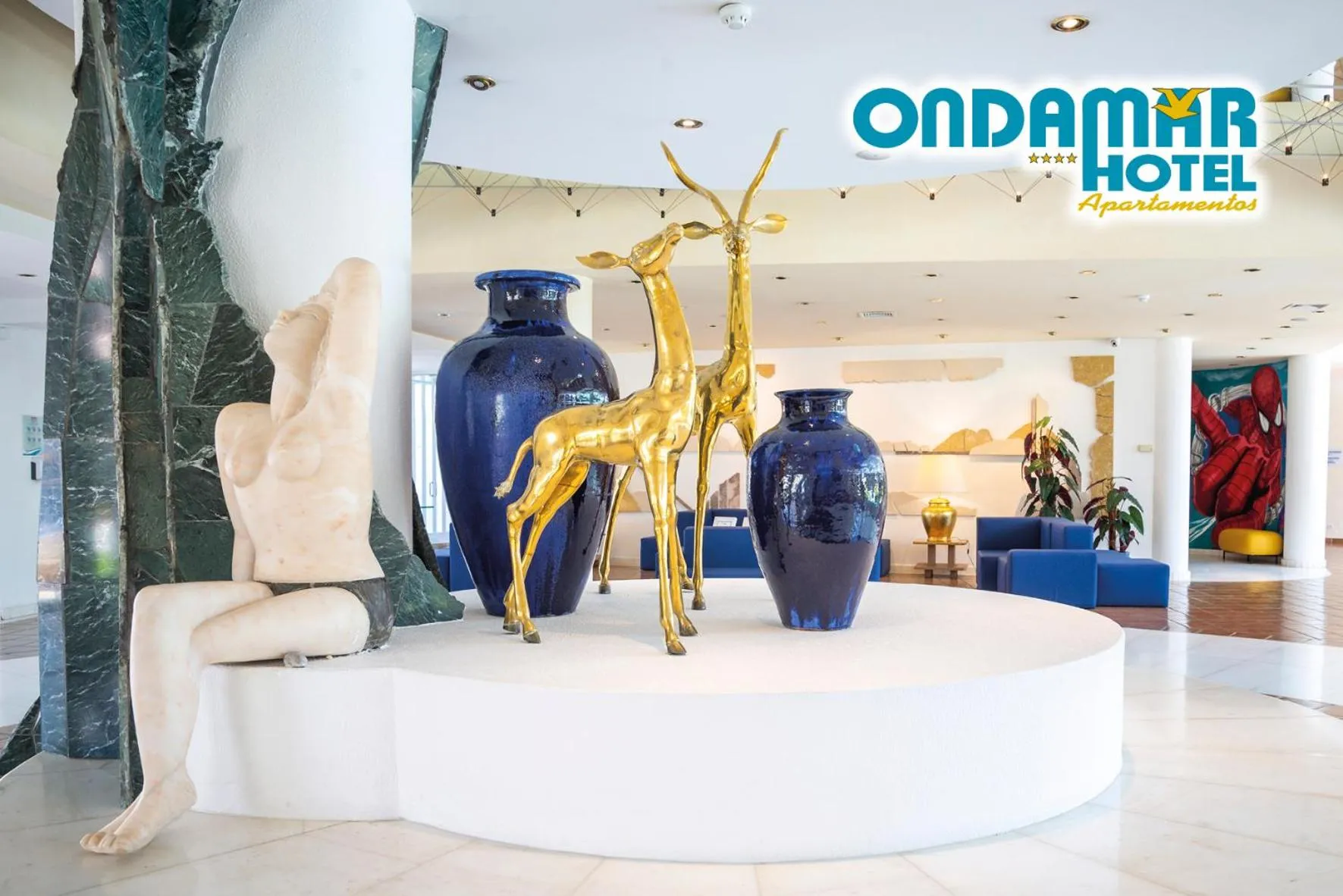 Lobby or reception in Ondamar Hotel Apartamentos