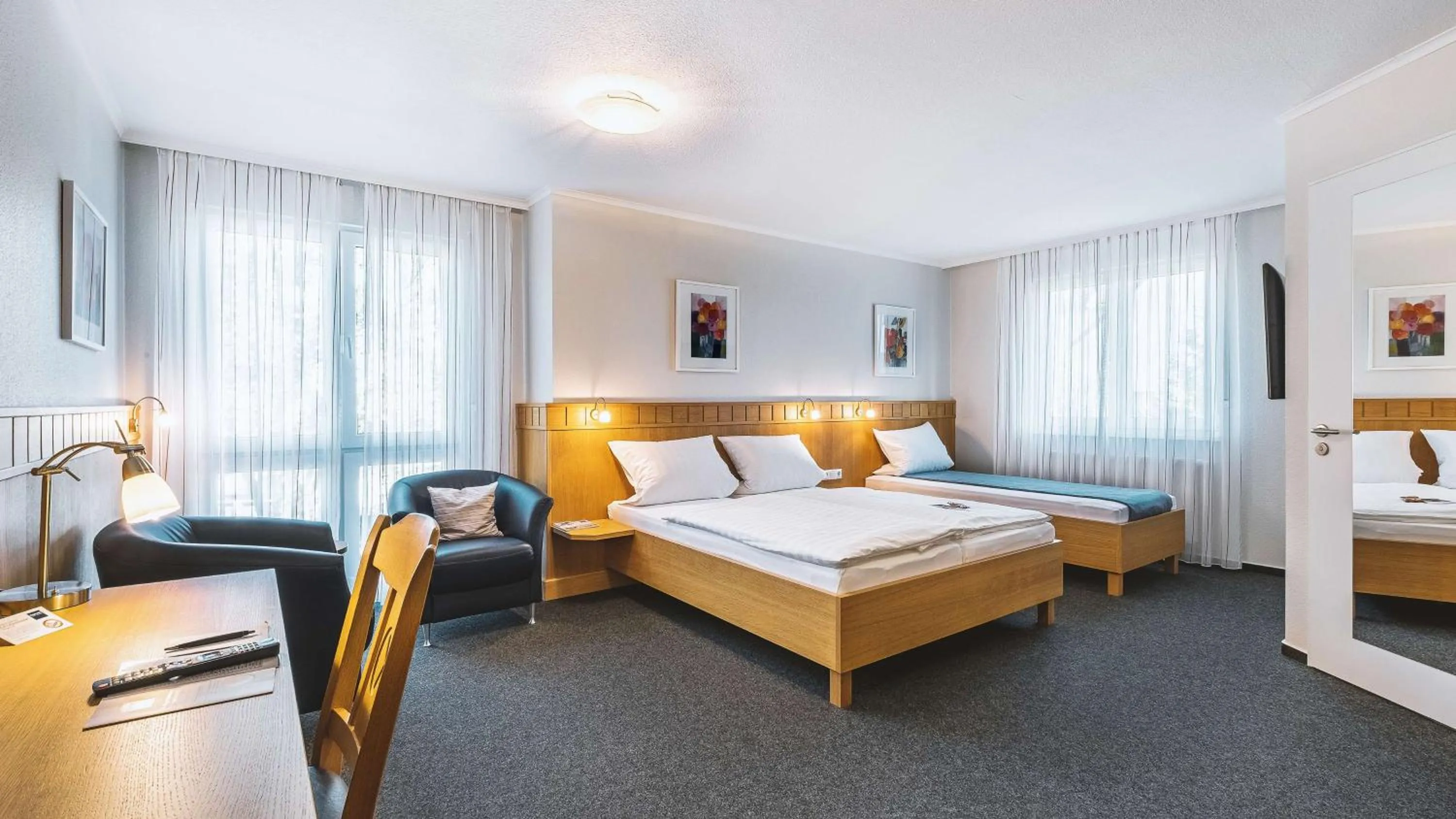 Bedroom, Bed in Dorint Parkhotel Siegen