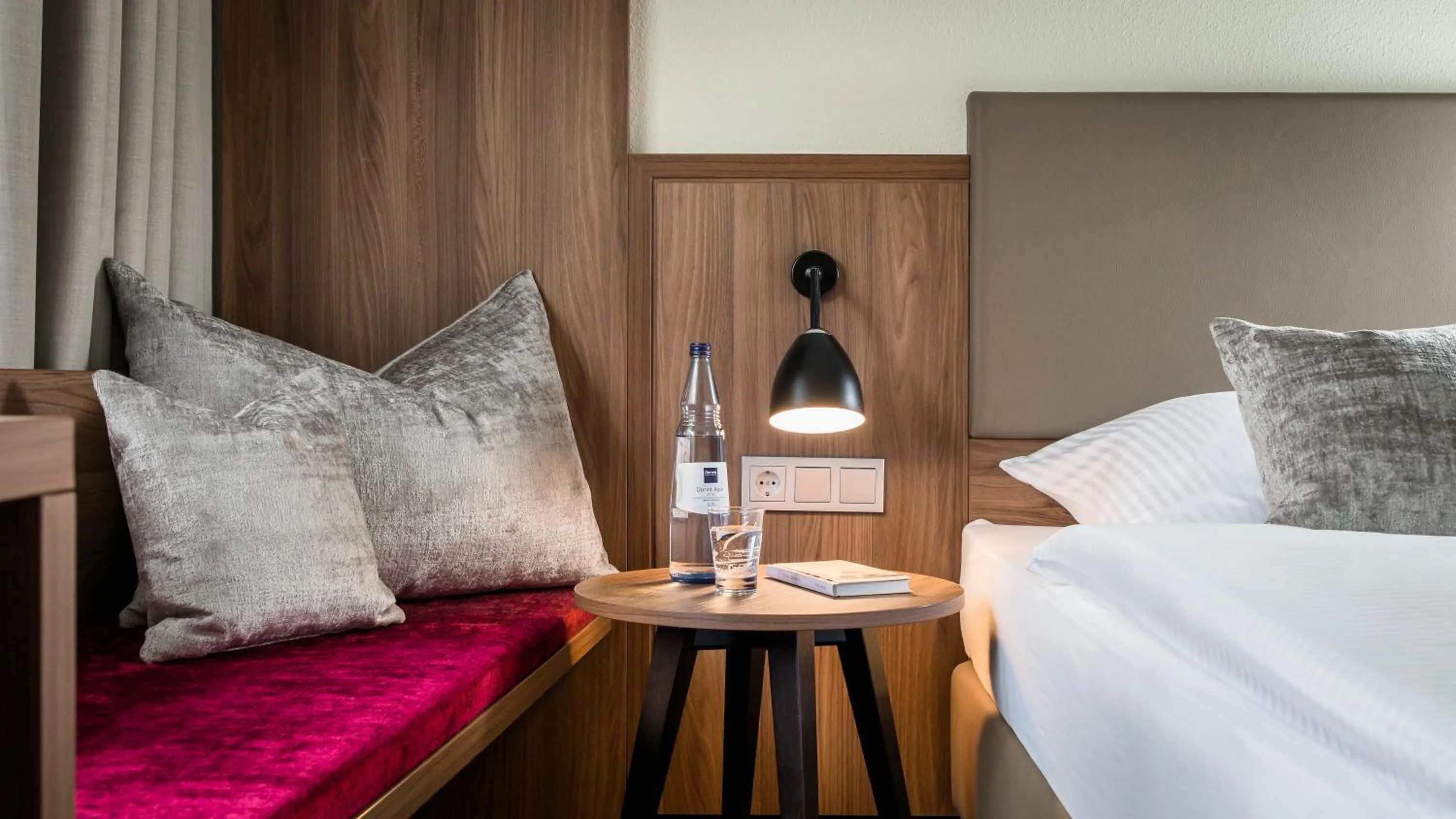 Decorative detail, Bed in Dorint Parkhotel Siegen