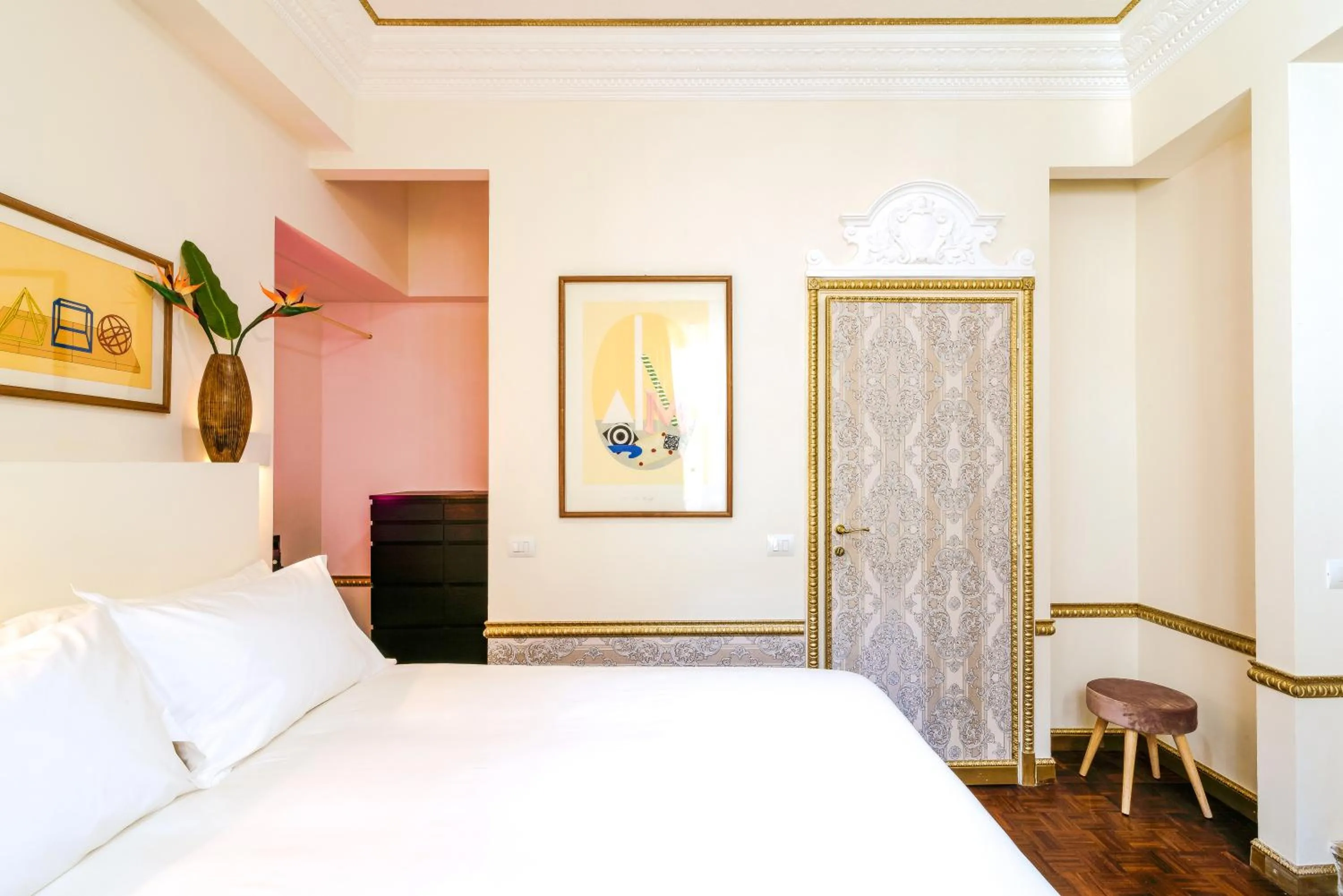 Bed in Rivière Private Rooms Alla Scala