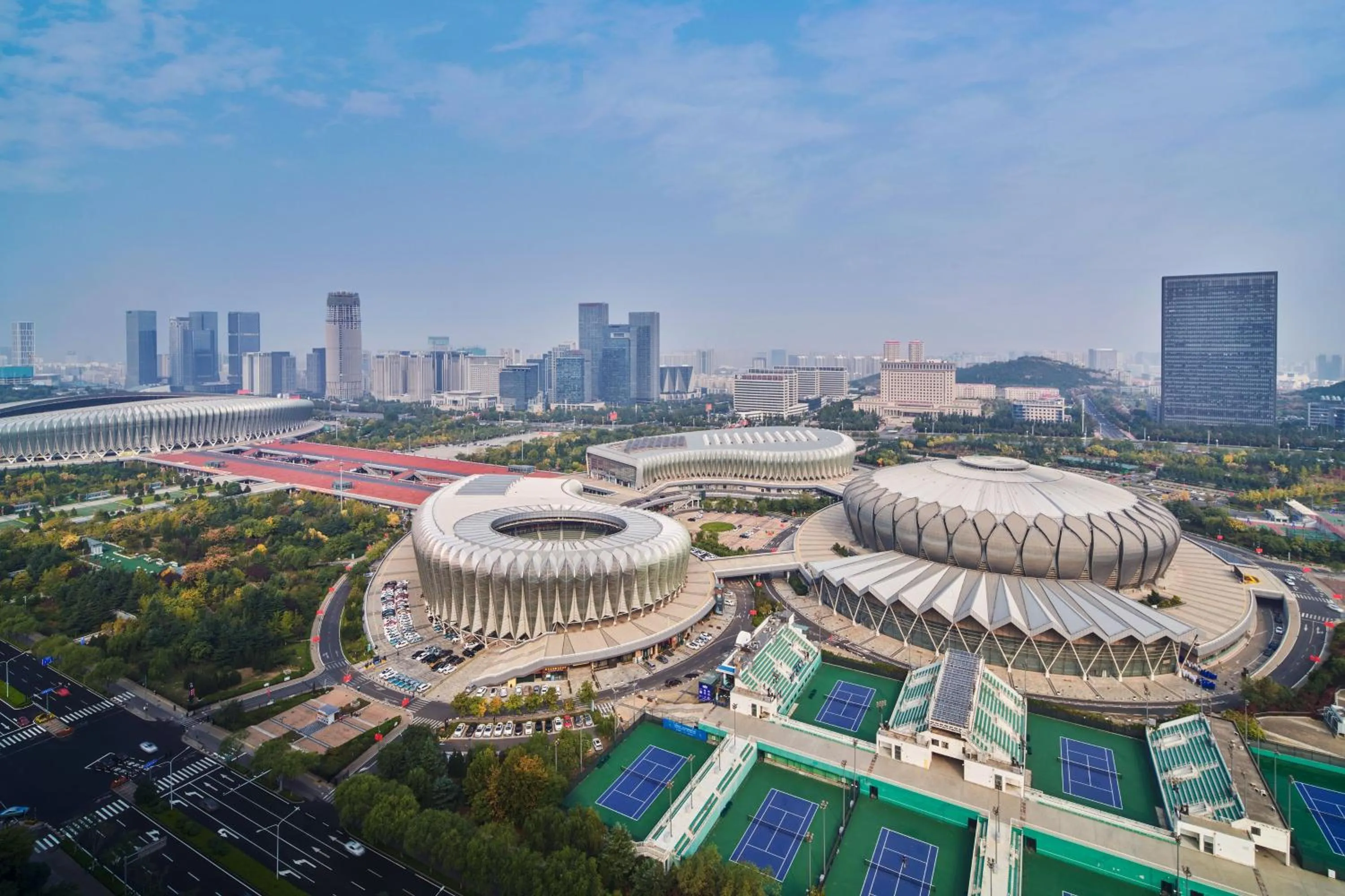 View (from property/room) in Sheraton Jinan Hotel