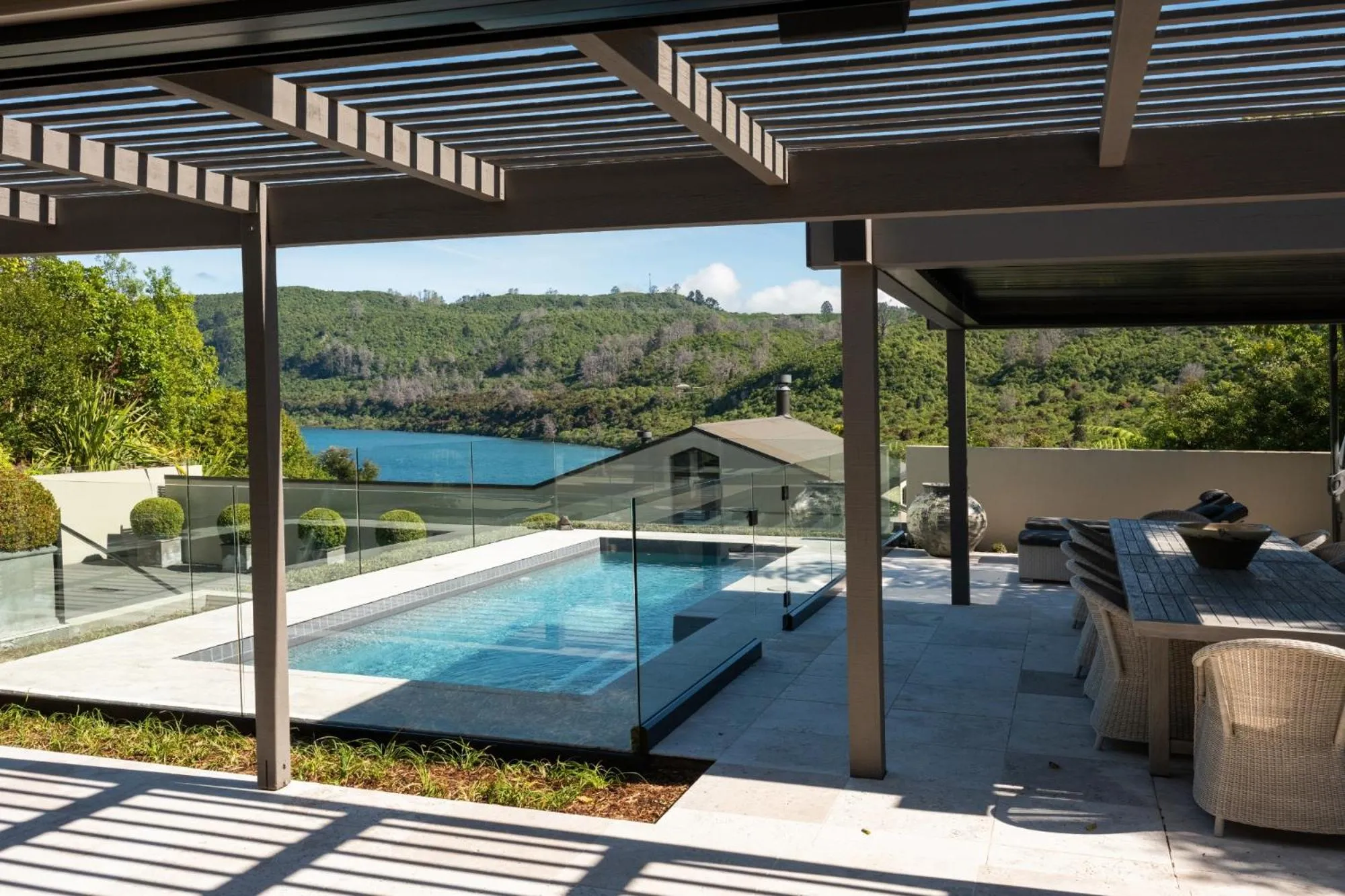 Swimming pool in The Point Villas