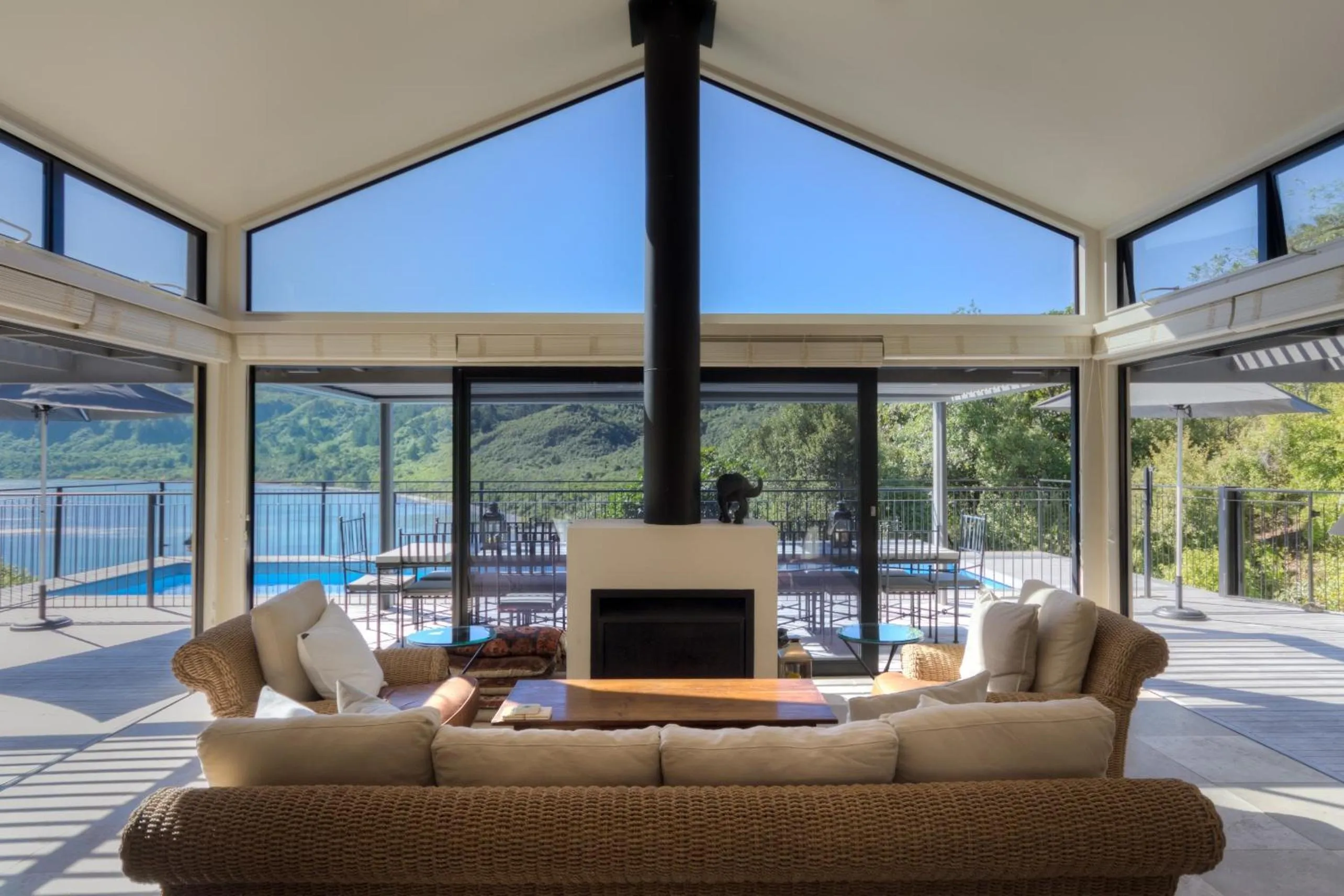 Living room in The Point Villas