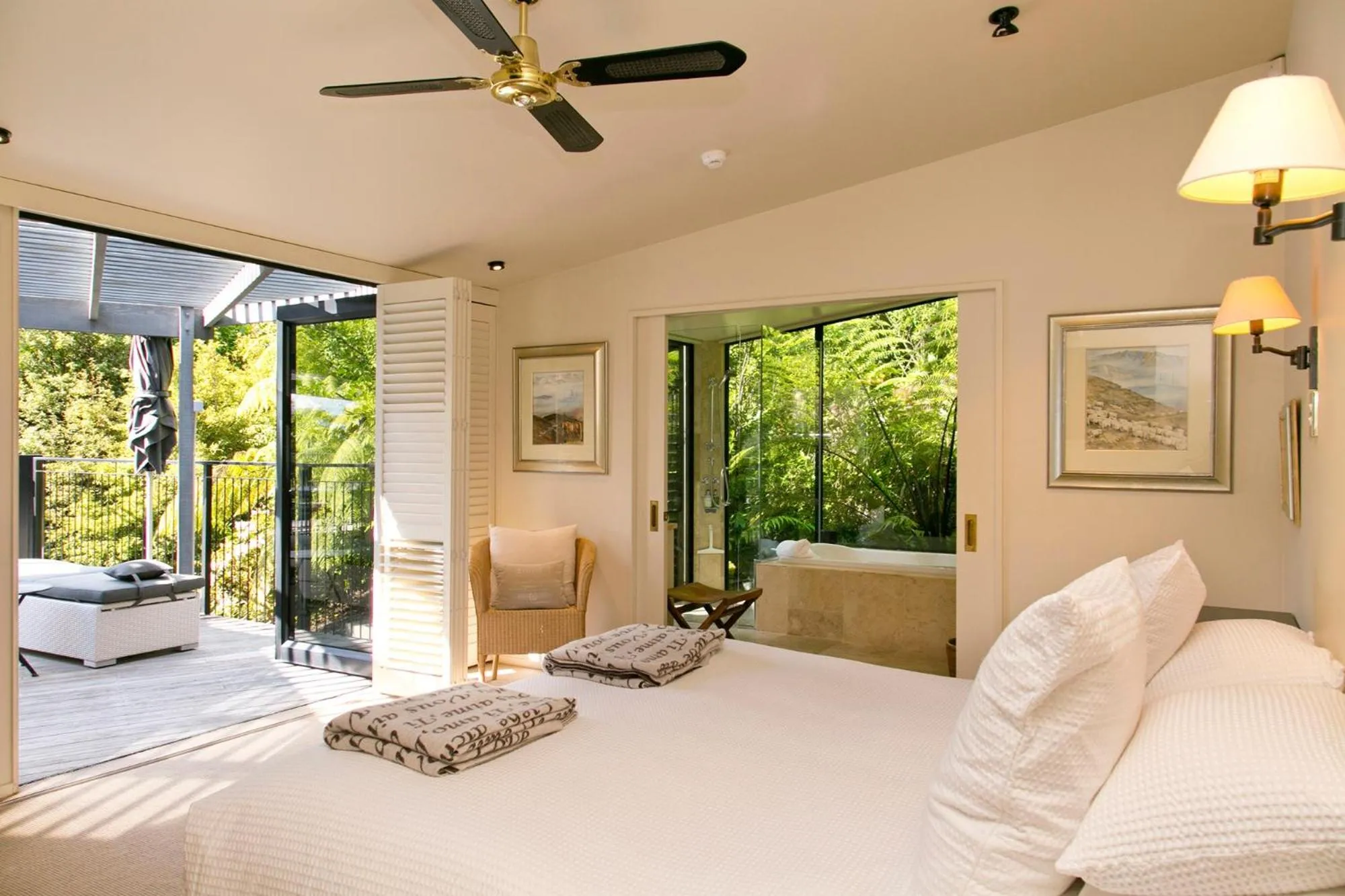 Bedroom, Bed in The Point Villas