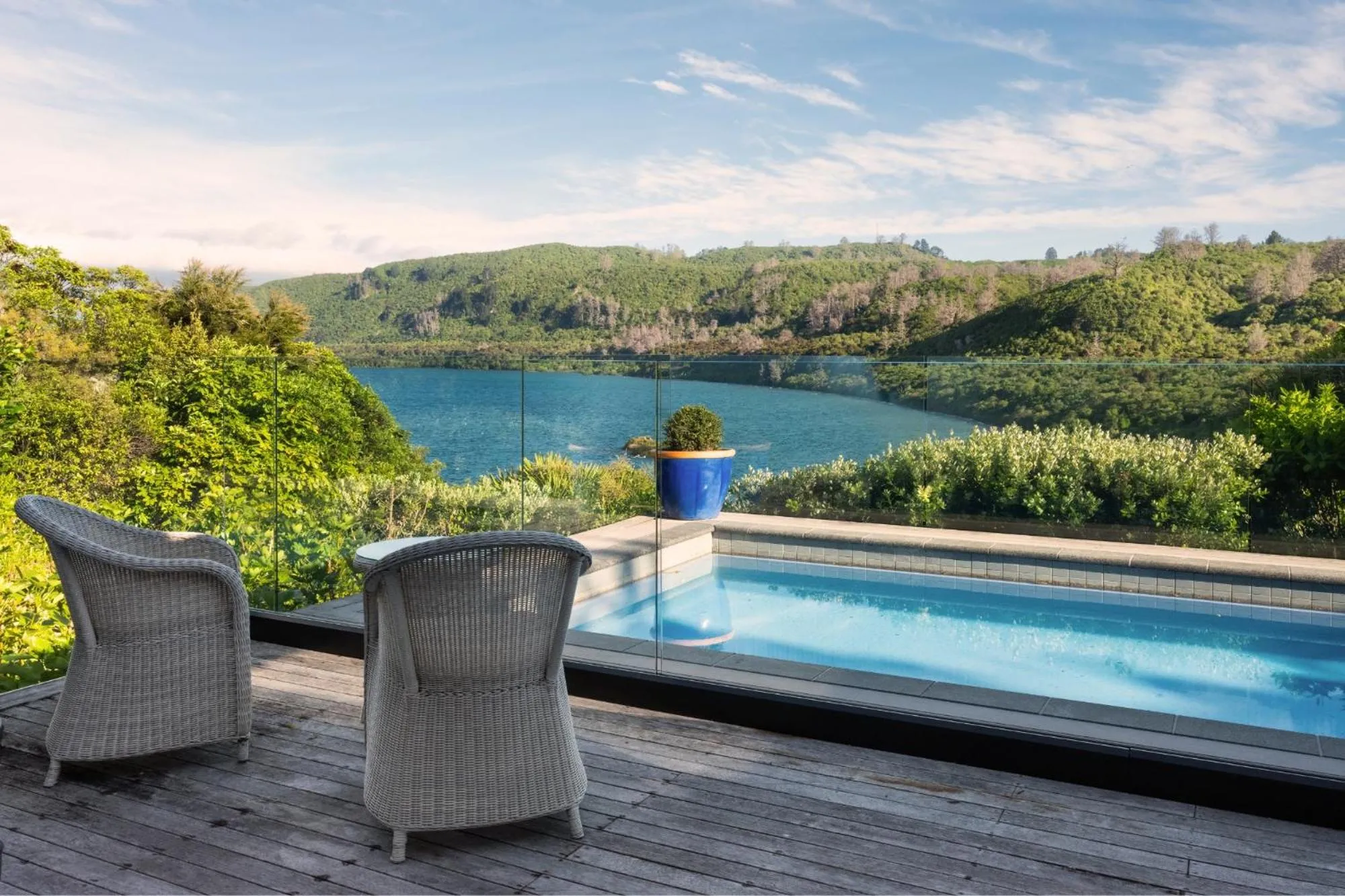 Swimming pool in The Point Villas