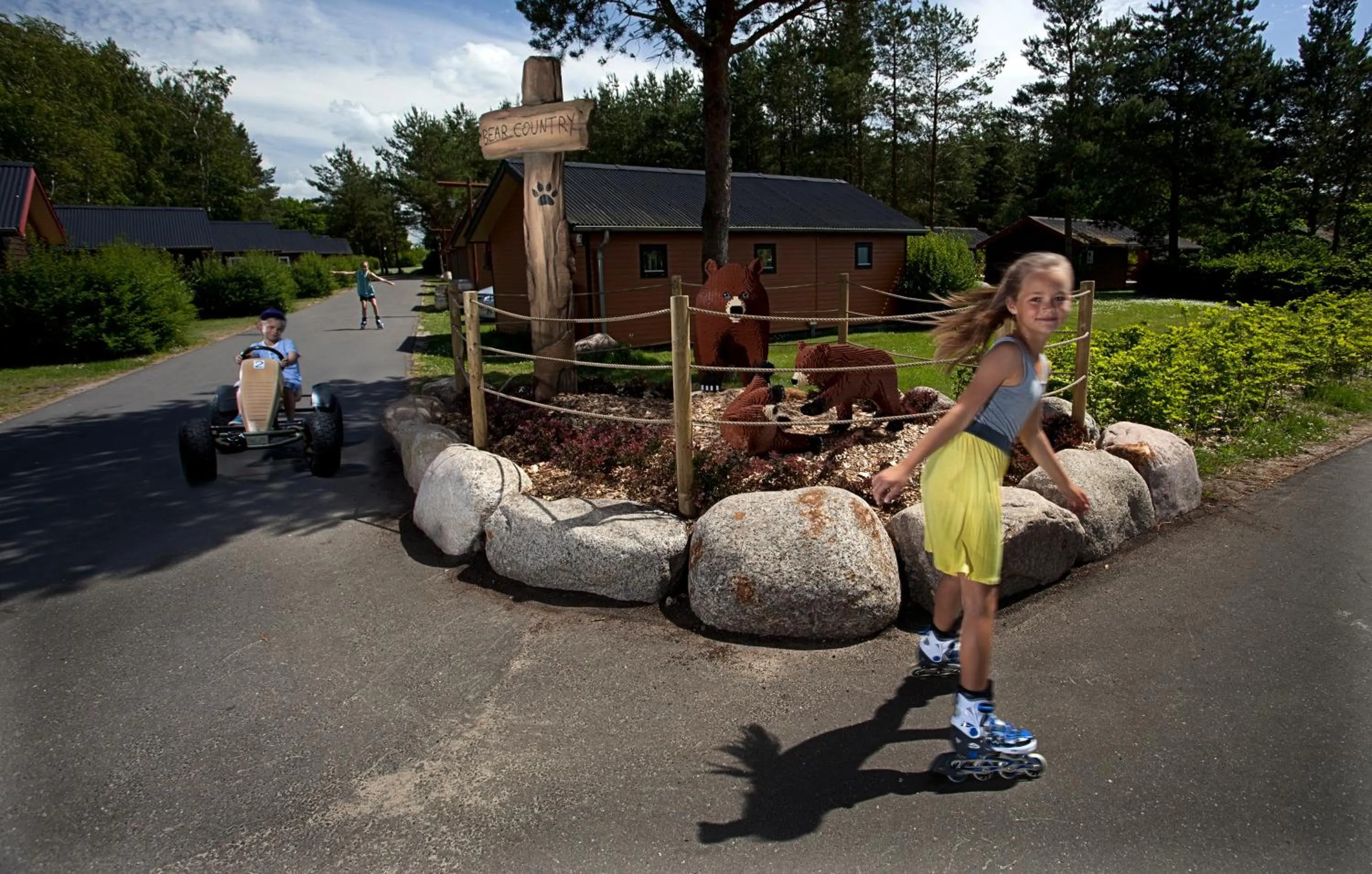 Decorative detail in LEGOLAND Wilderness Barrels & Cabins
