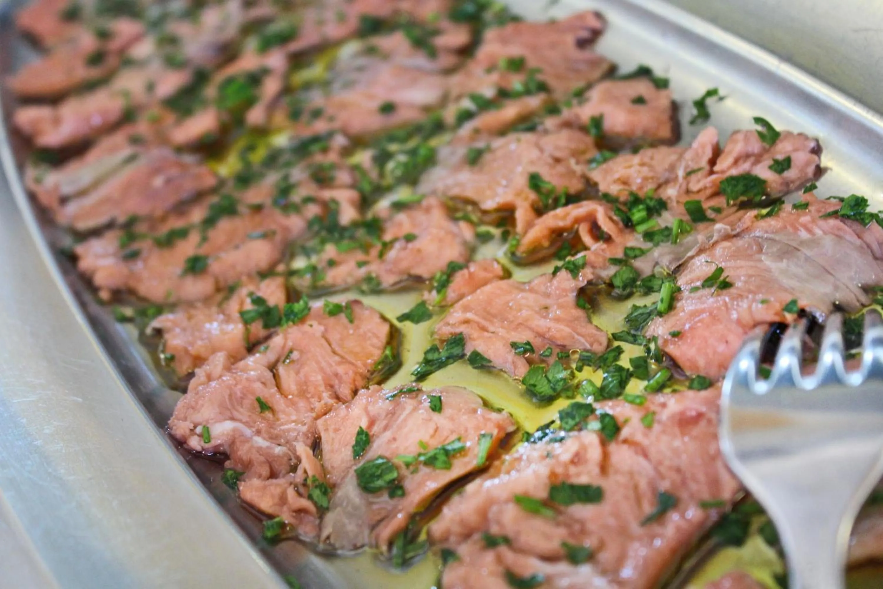 Food close-up in Hotel Touring