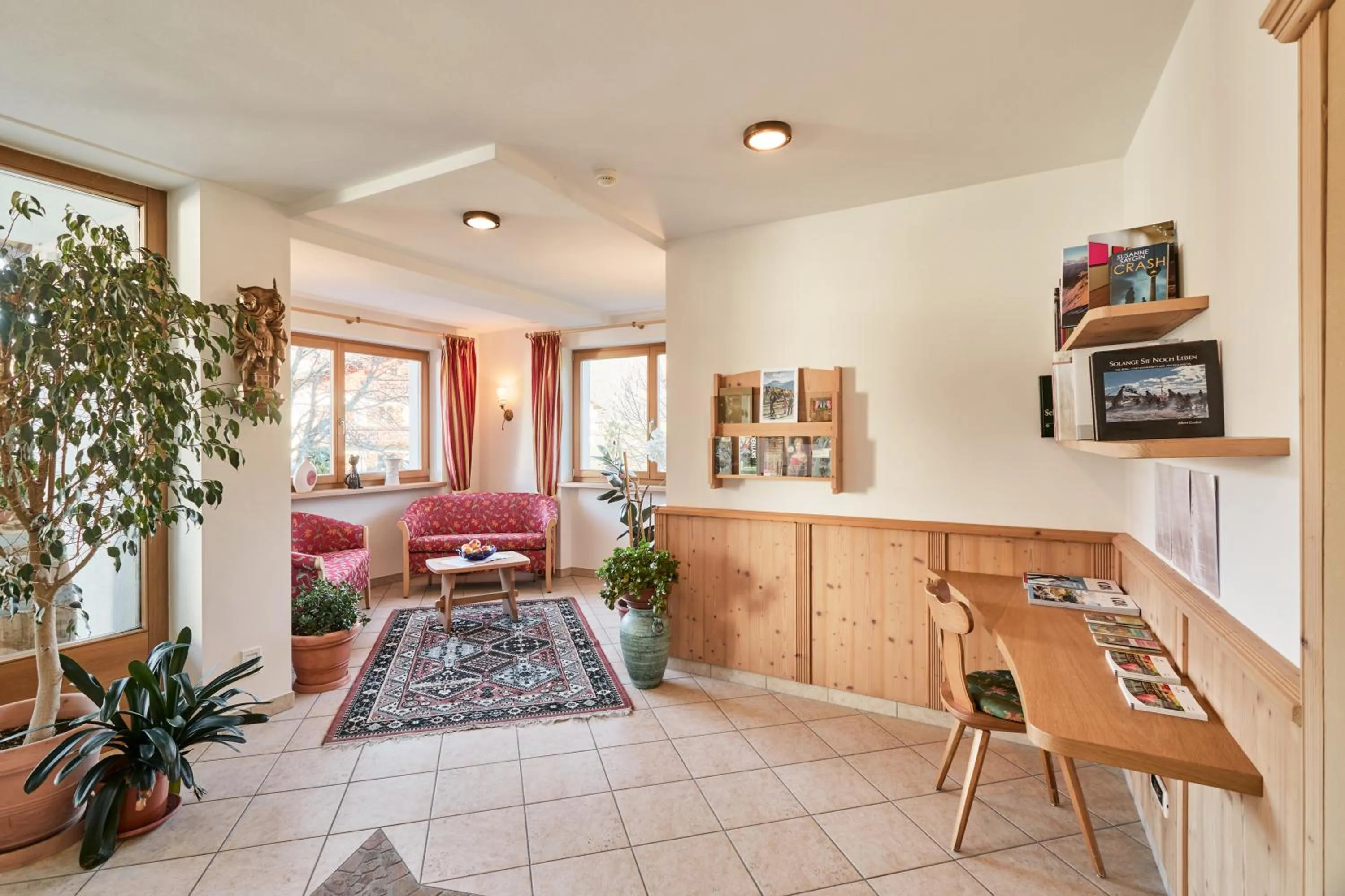 Lobby or reception in Residence Schiestlhof