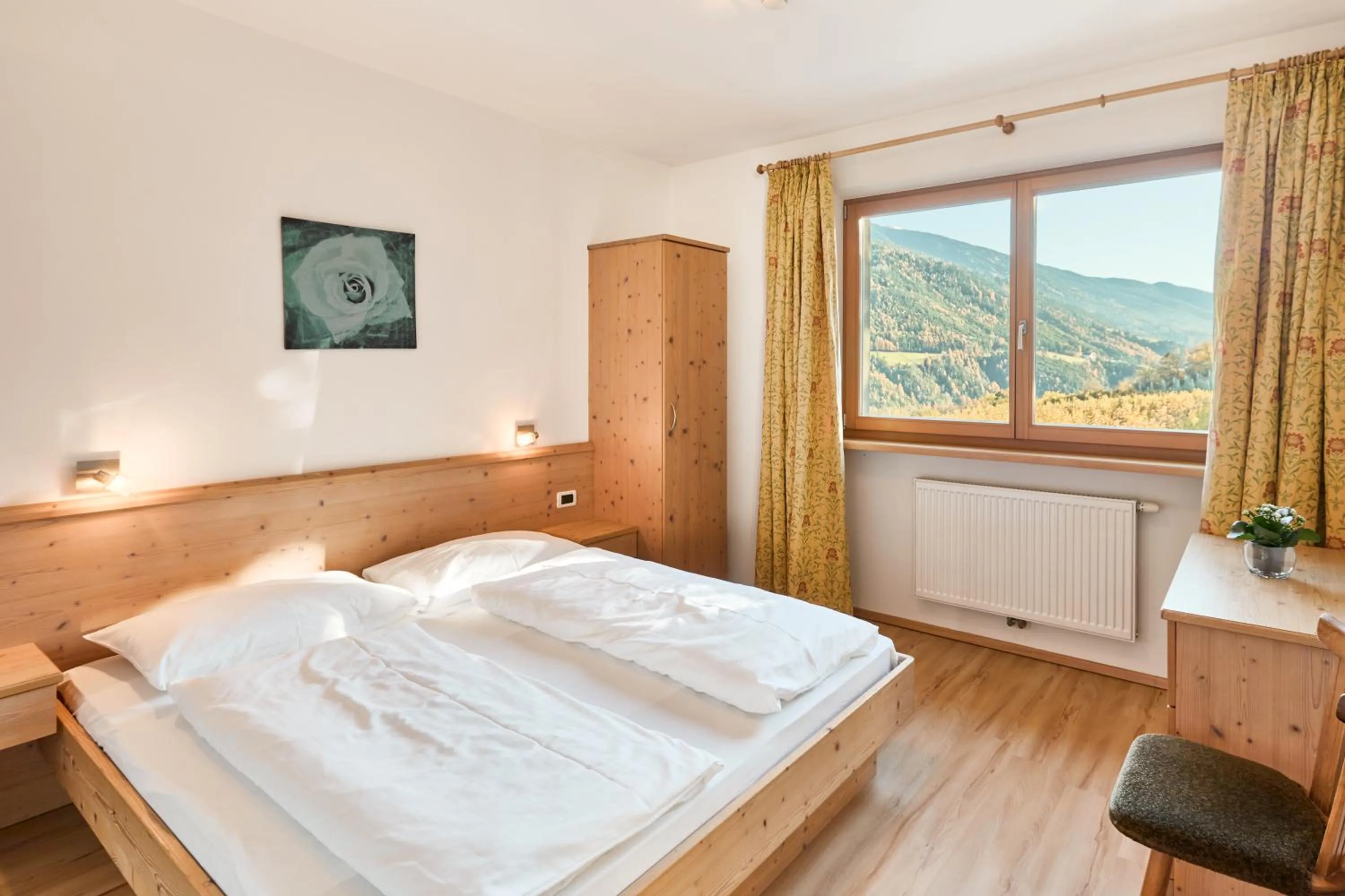 Bedroom, Bed in Residence Schiestlhof