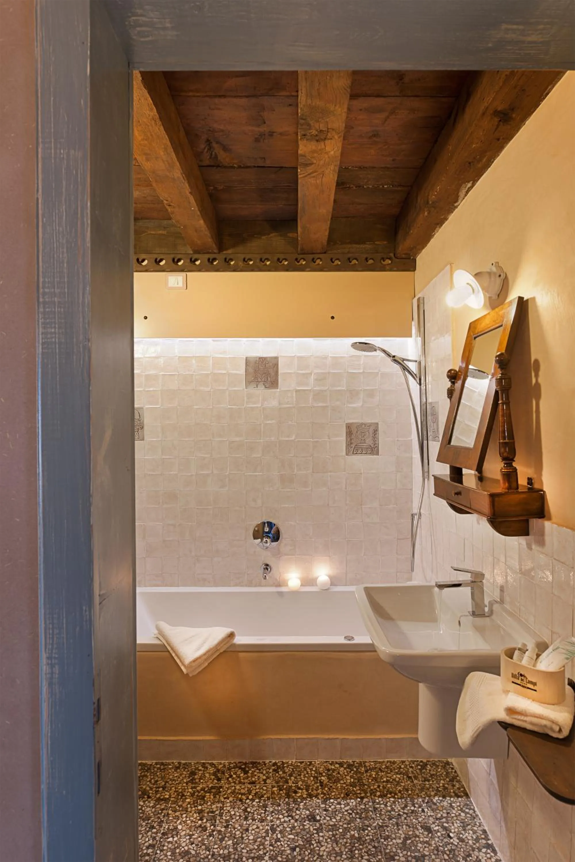 Toilet in Boutique Hotel Villa dei Campi