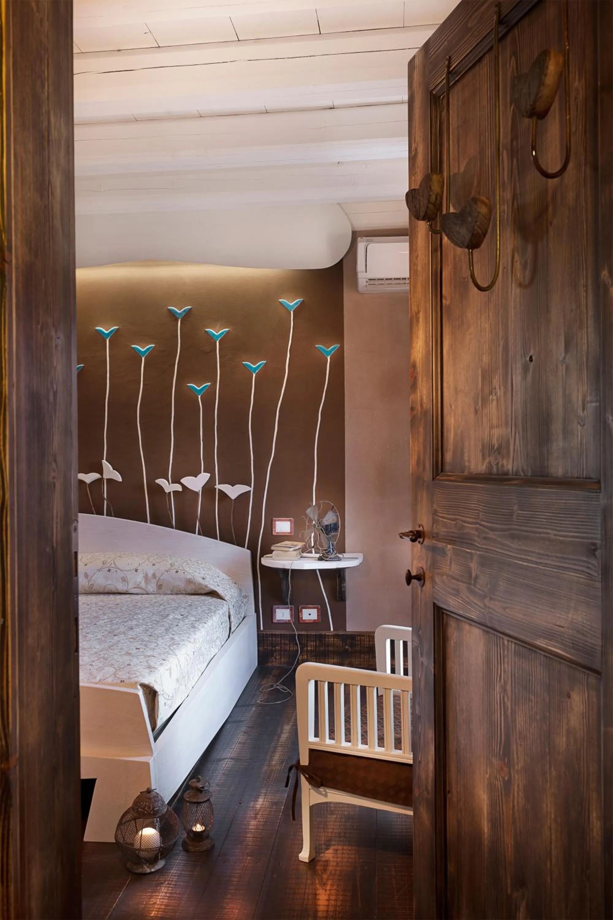 Decorative detail, Bed in Boutique Hotel Villa dei Campi