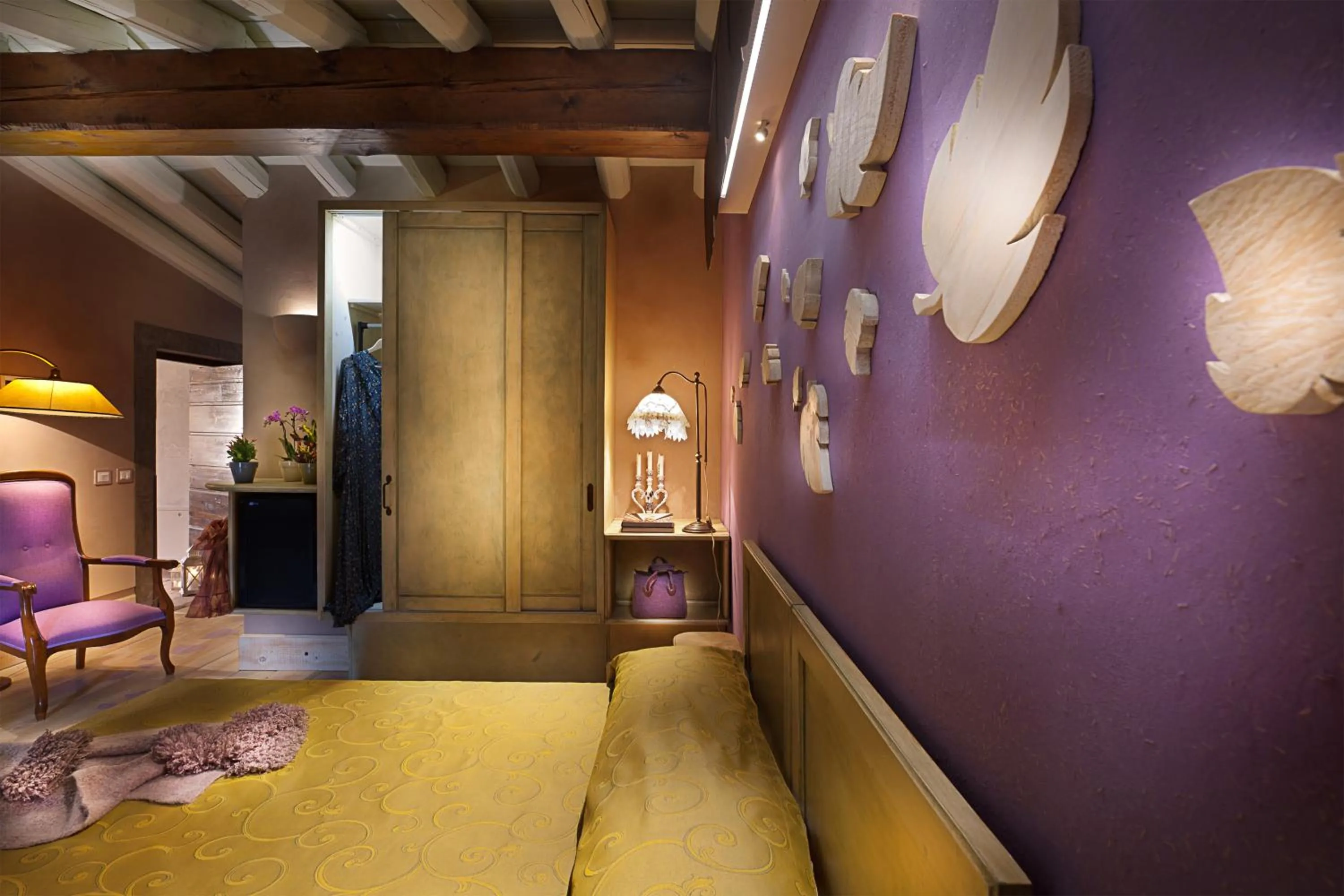 Bedroom in Boutique Hotel Villa dei Campi