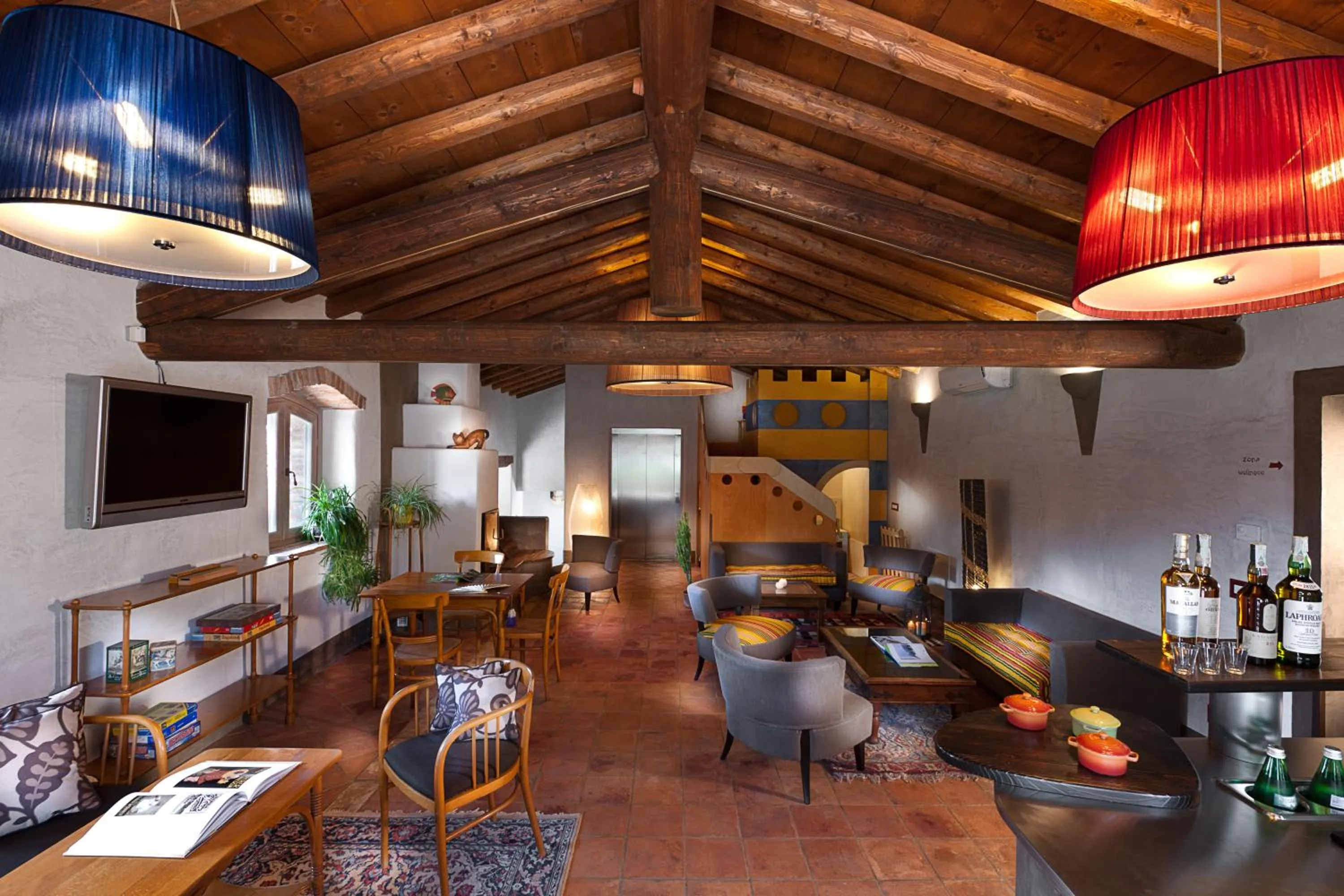 Lounge or bar in Boutique Hotel Villa dei Campi