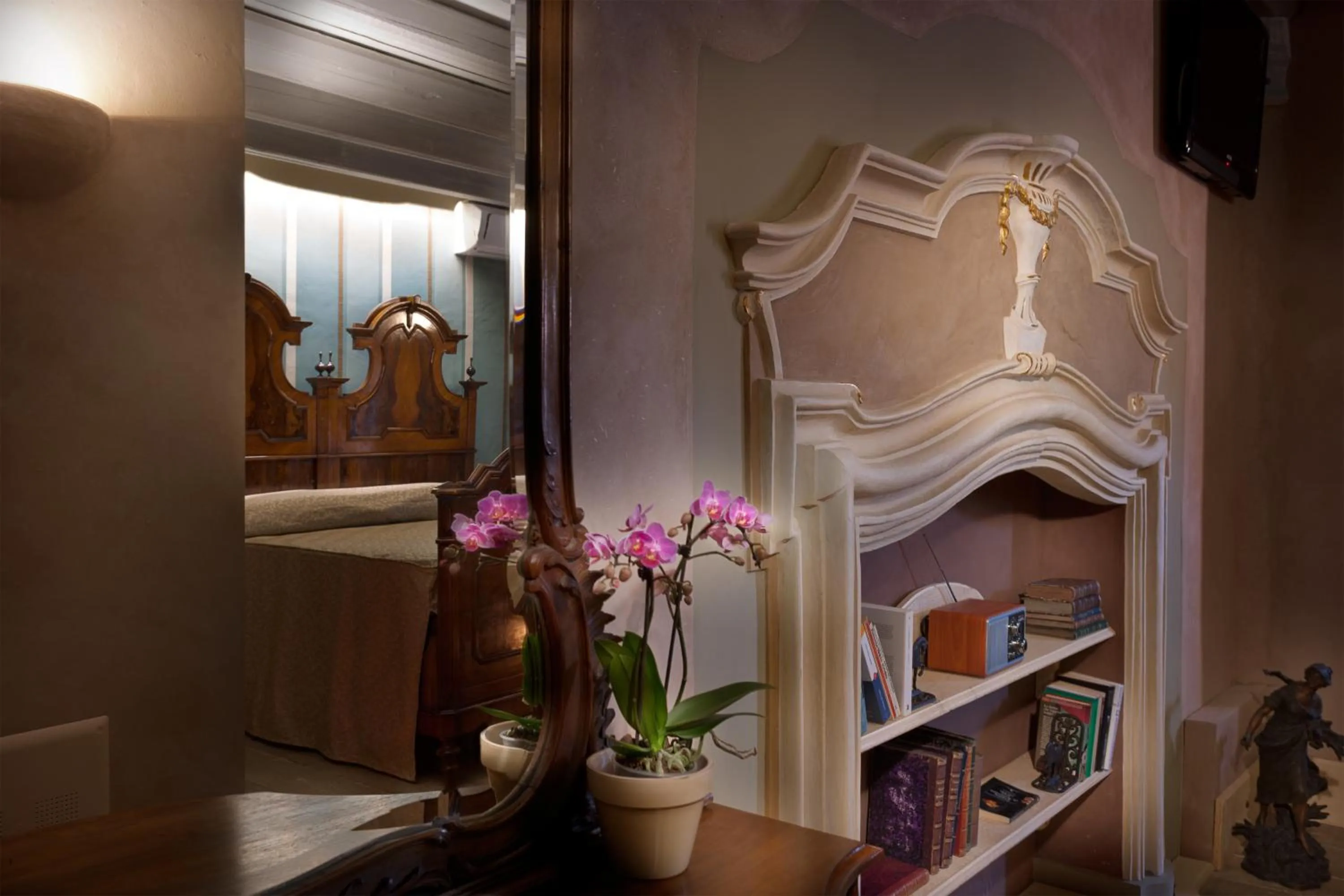 Decorative detail in Boutique Hotel Villa dei Campi