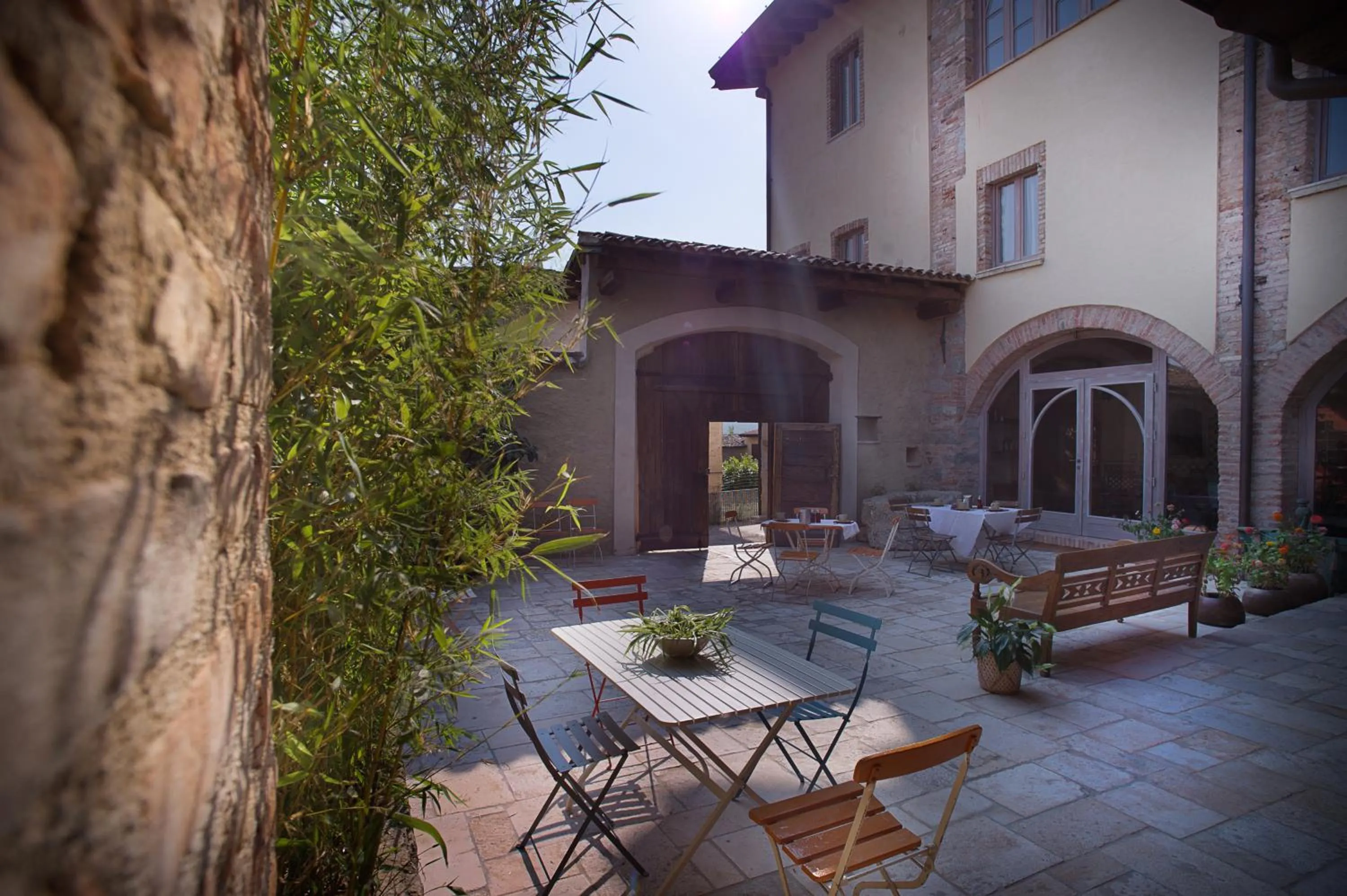 Decorative detail in Boutique Hotel Villa dei Campi