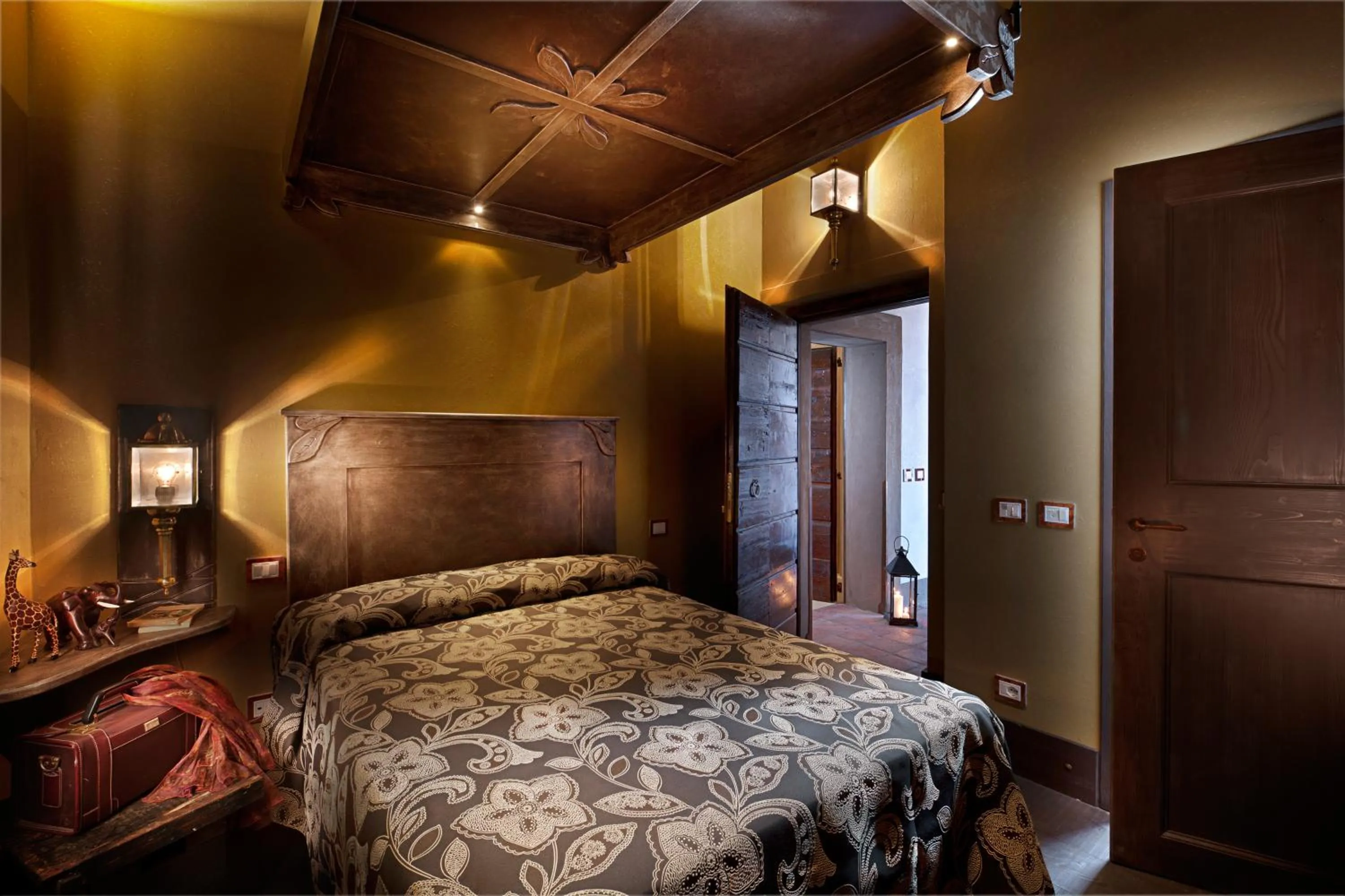 Bedroom, Bed in Boutique Hotel Villa dei Campi