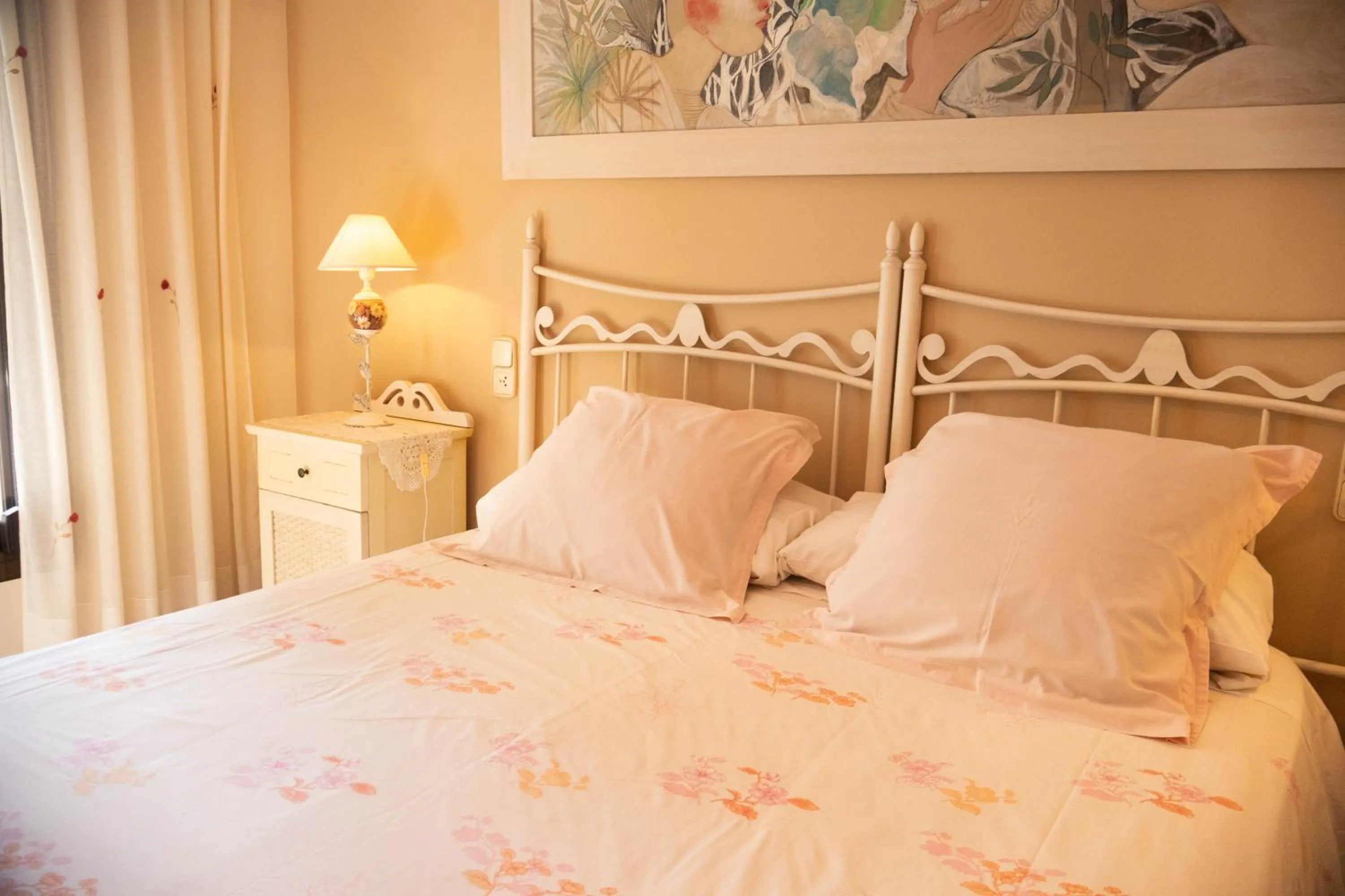 Bed in Casa Rural La Torreta