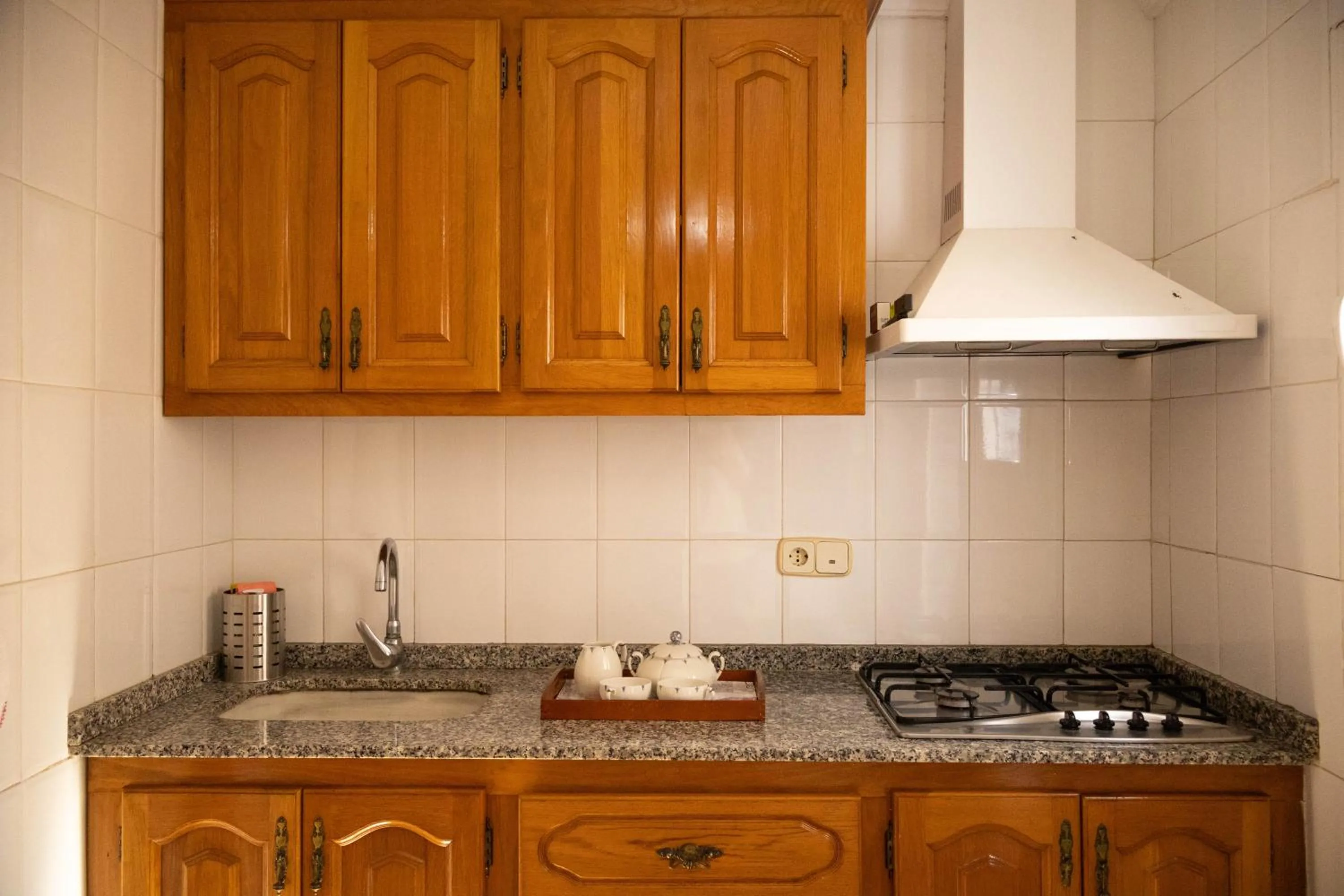 Kitchen or kitchenette in Casa Rural La Torreta