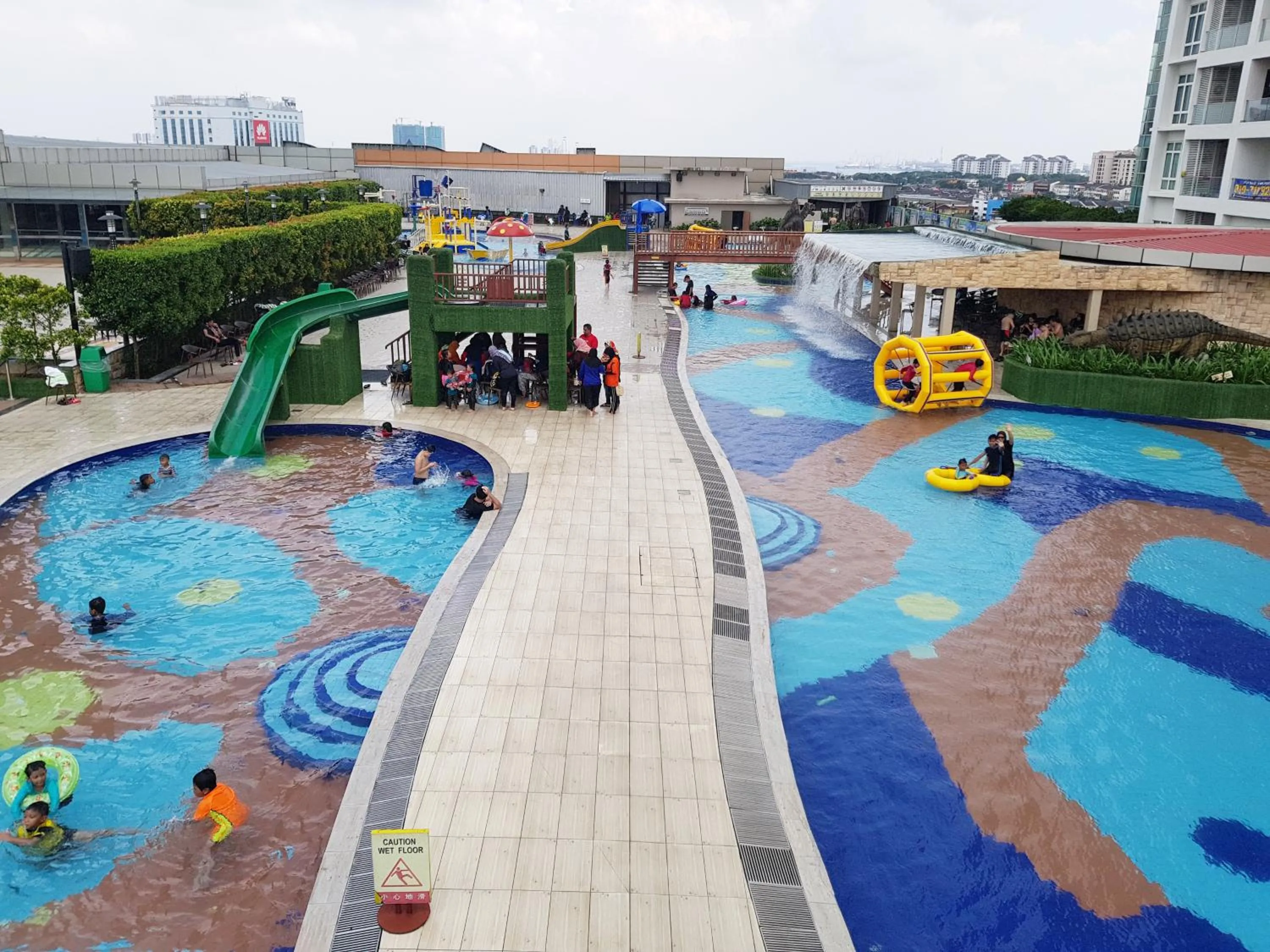 Aqua park in KSL Hotel & Resort