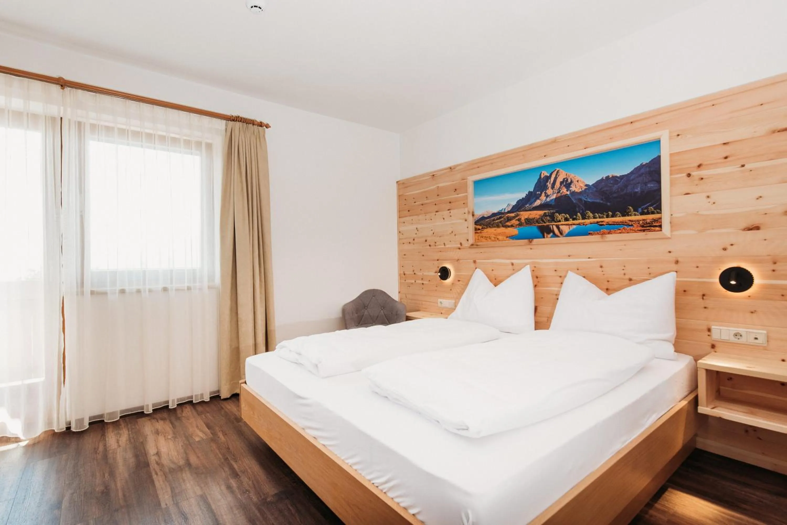 Bed in Pension Sonnenhof