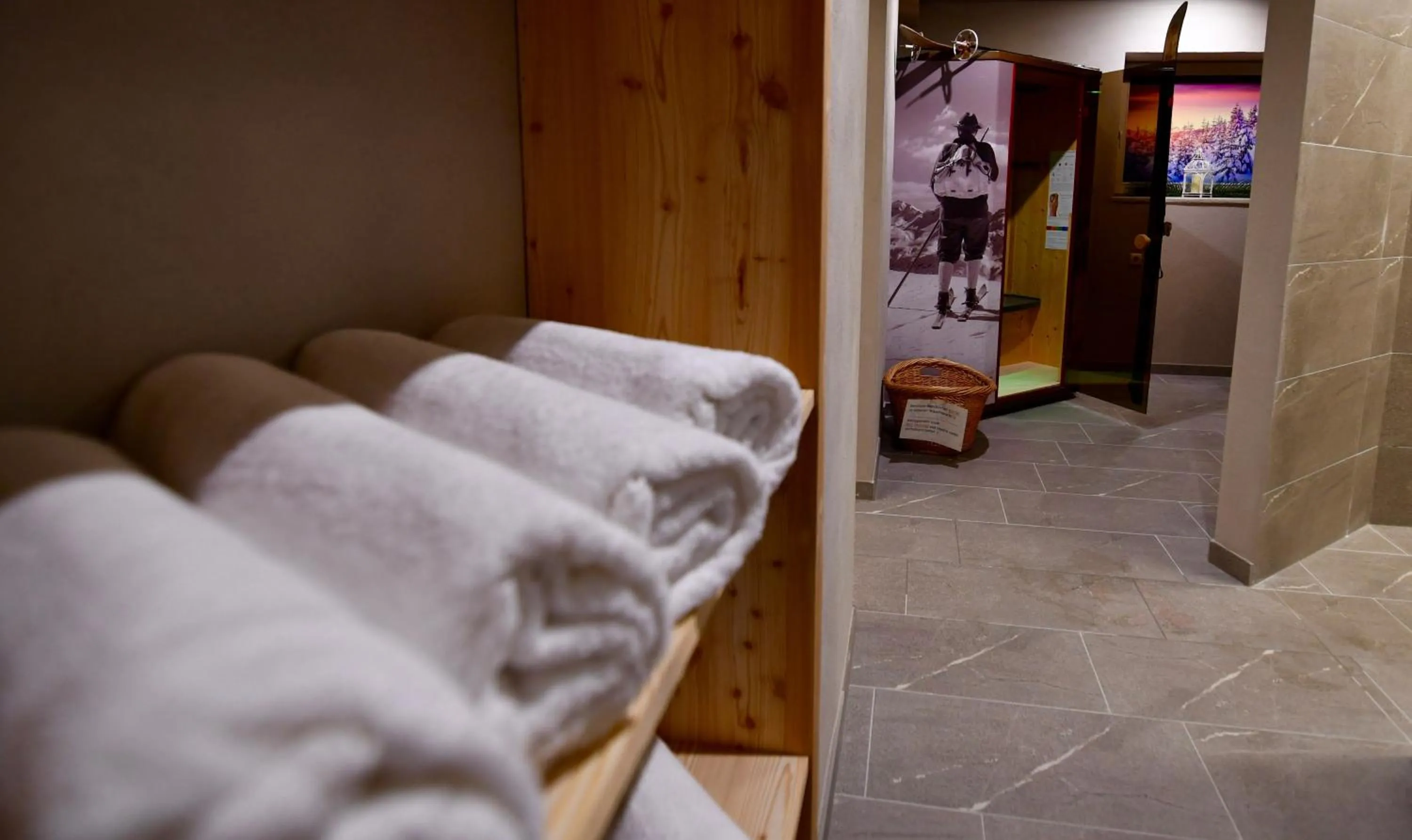 Sauna in Pension Sonnenhof