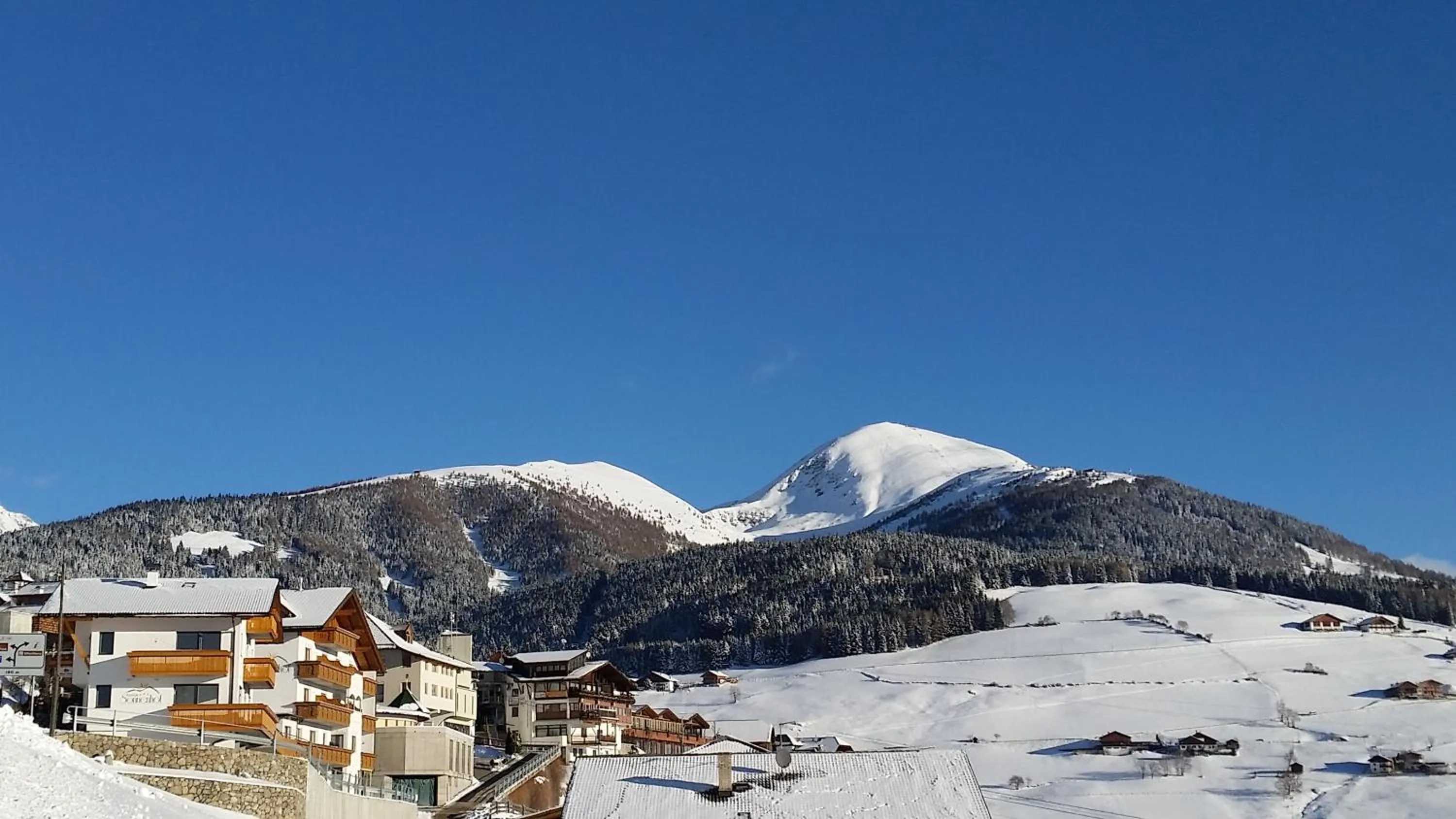 Mountain view in Pension Sonnenhof