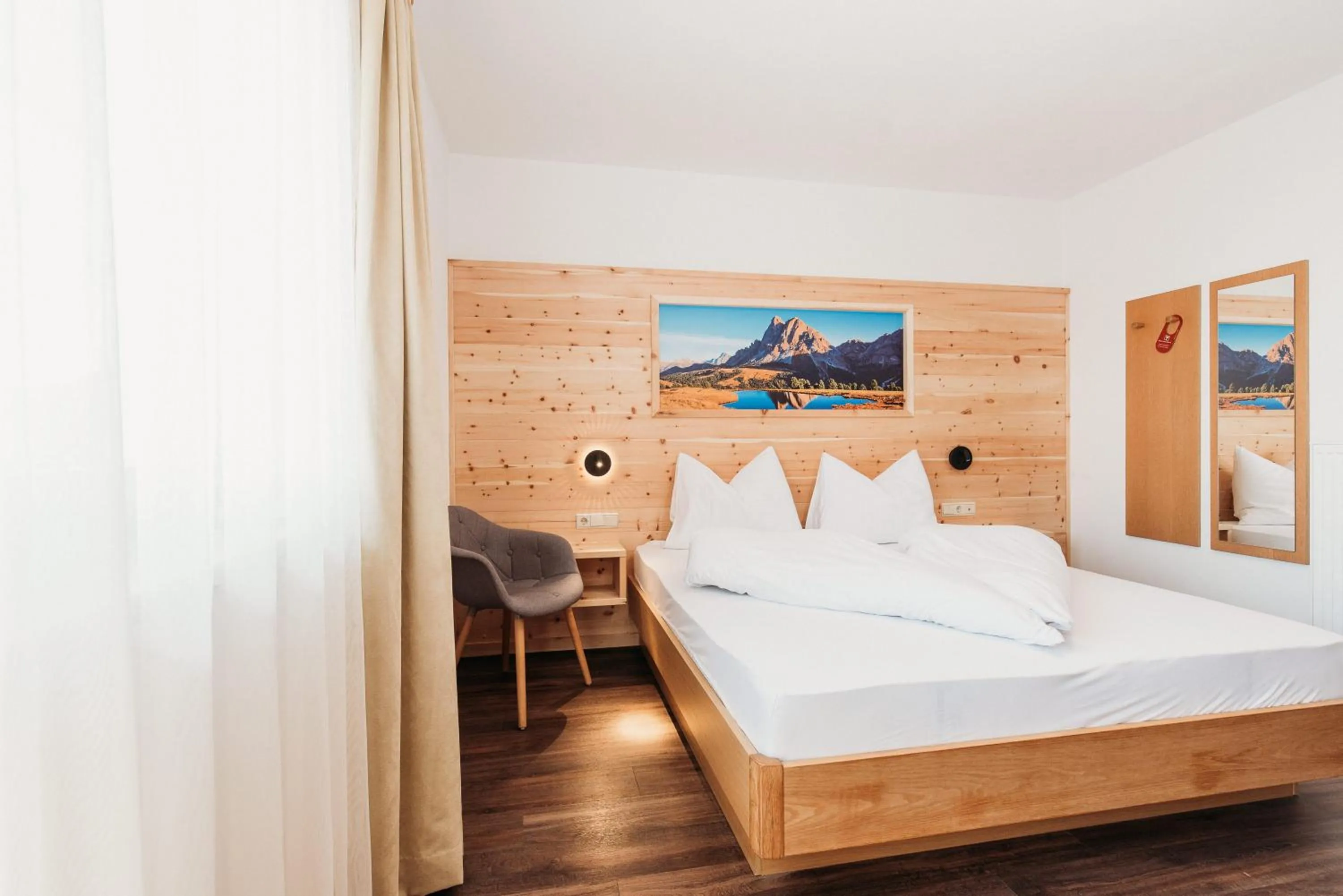 Bed in Pension Sonnenhof