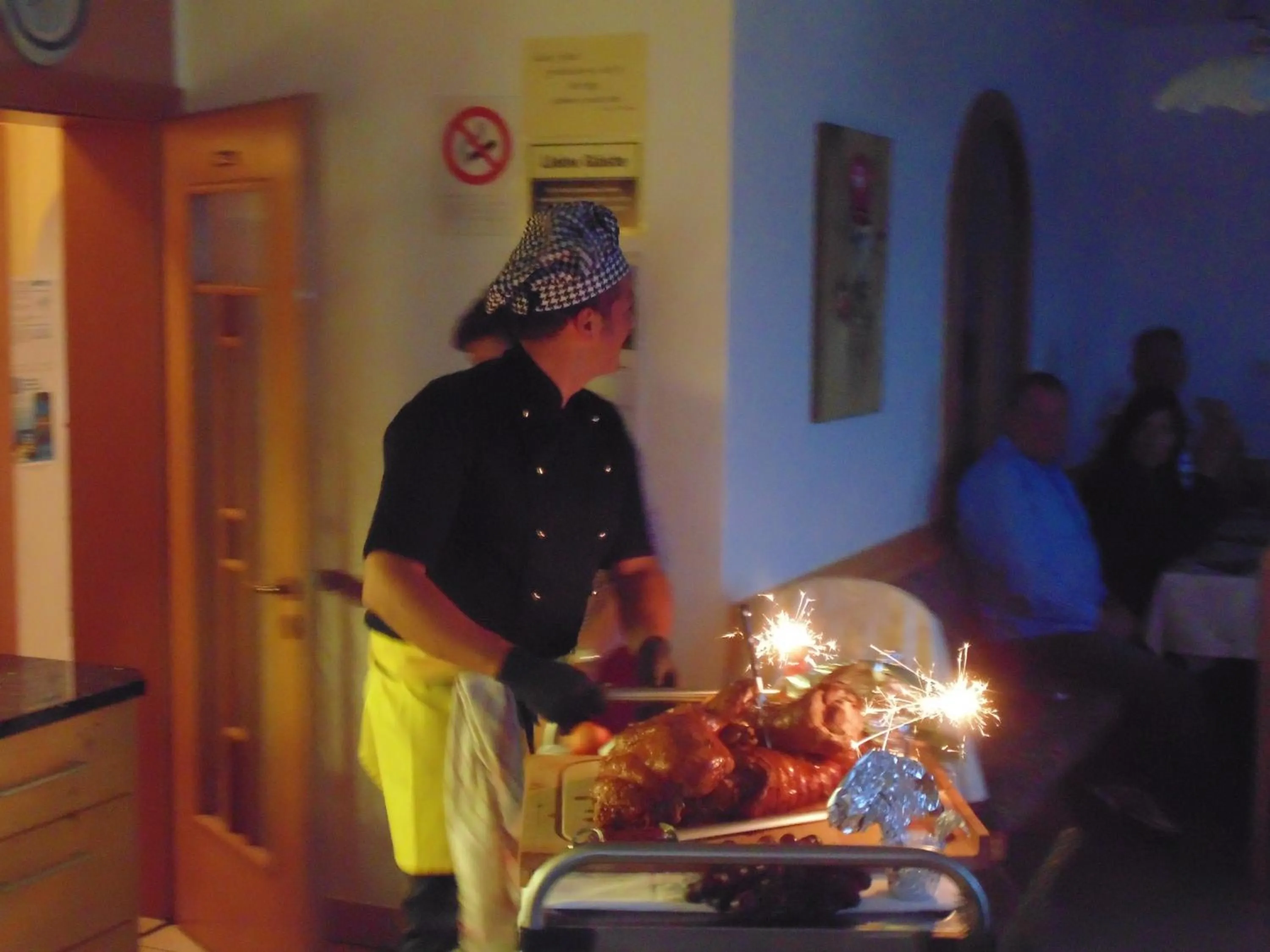 Dining area in Pension Sonnenhof