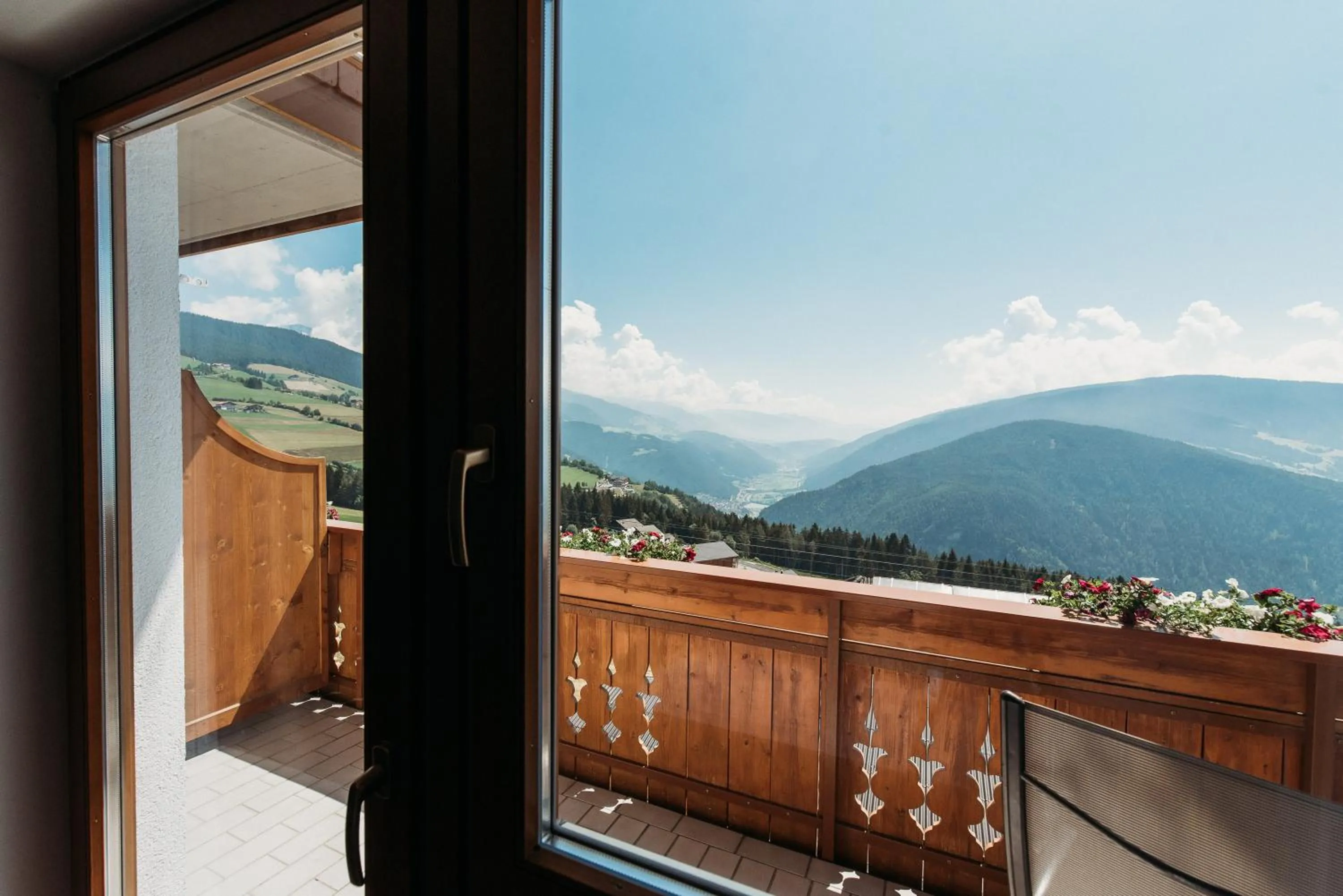 View (from property/room) in Pension Sonnenhof