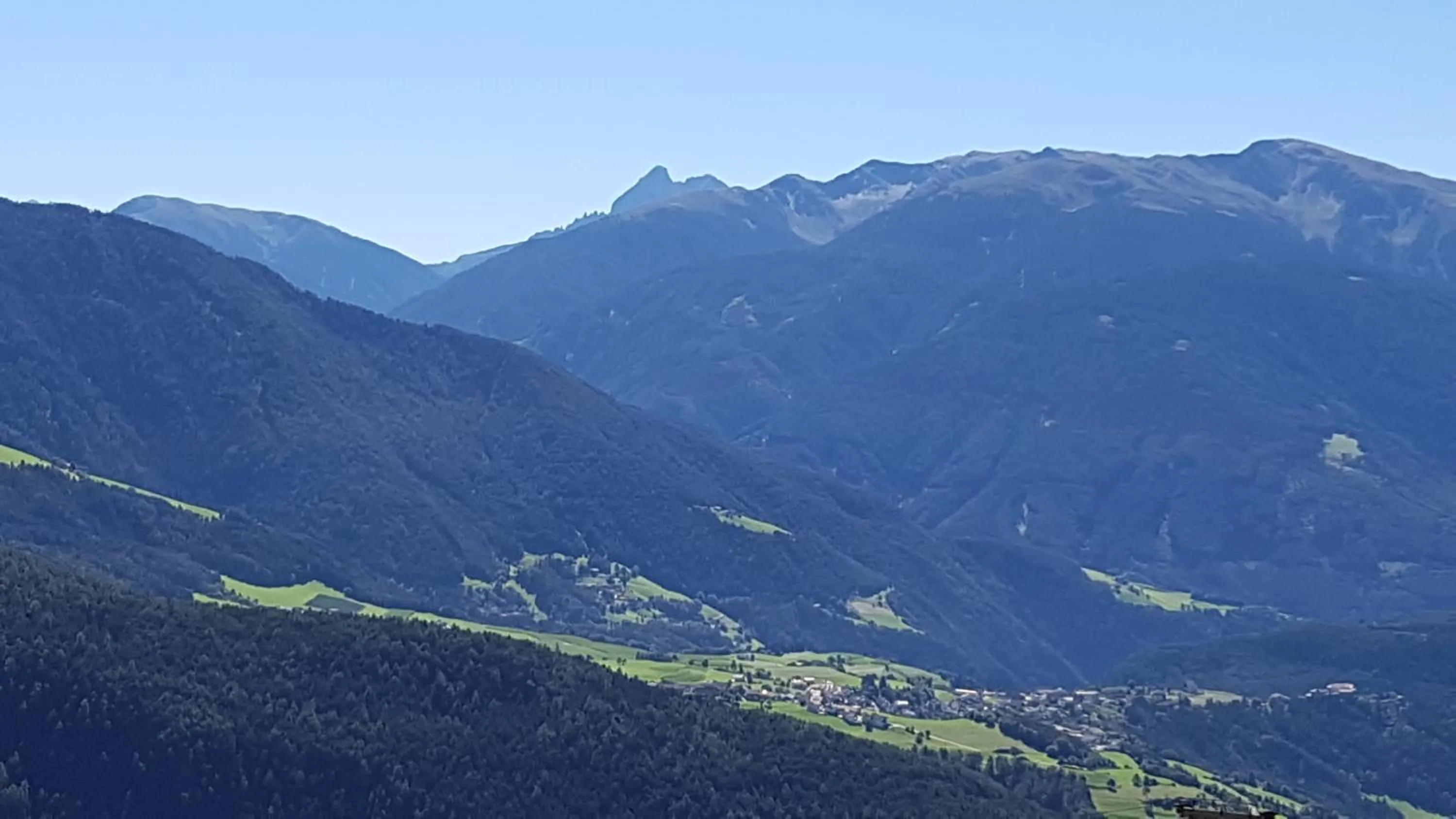 Mountain view in Pension Sonnenhof