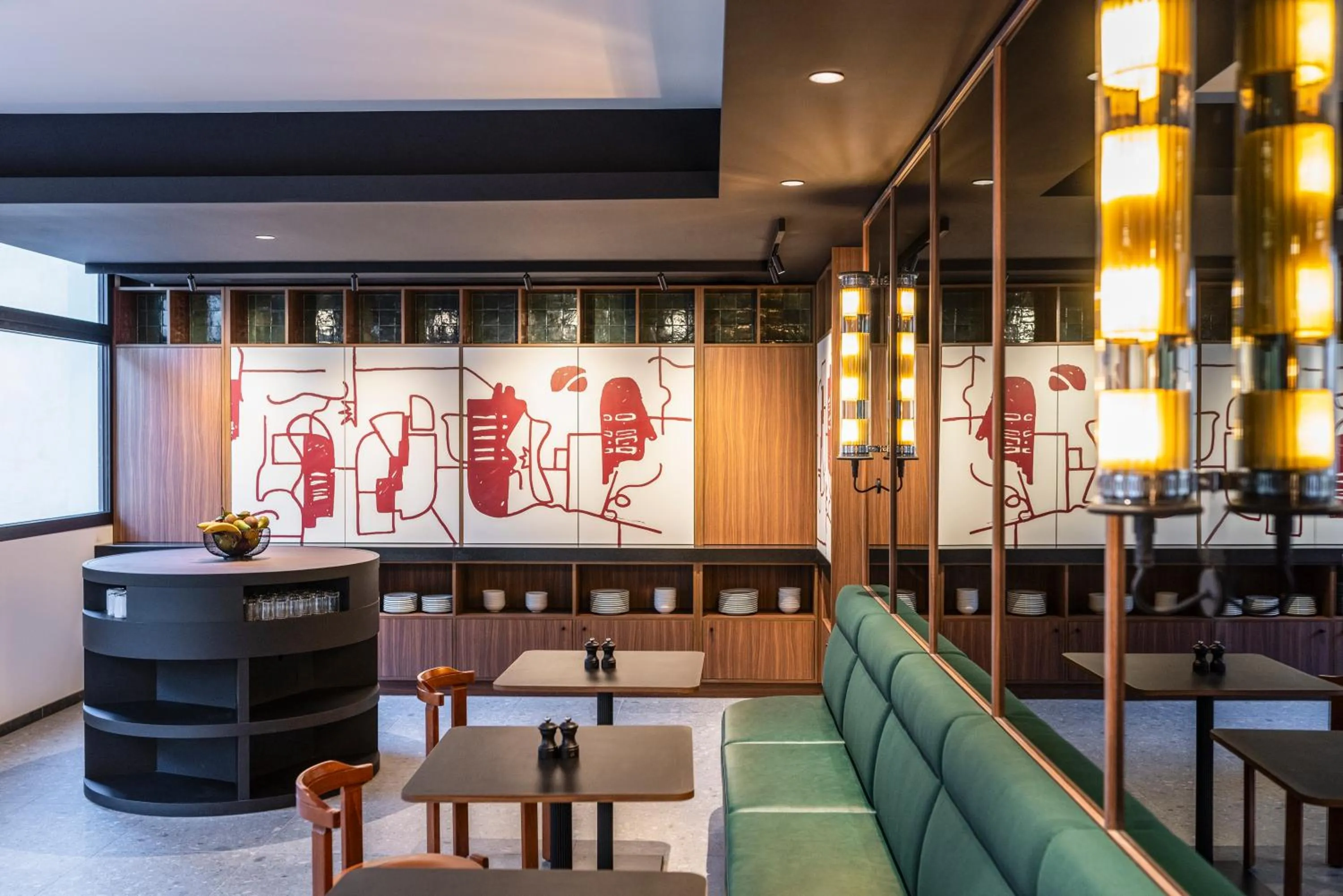 Breakfast in Hotel Le Lumière