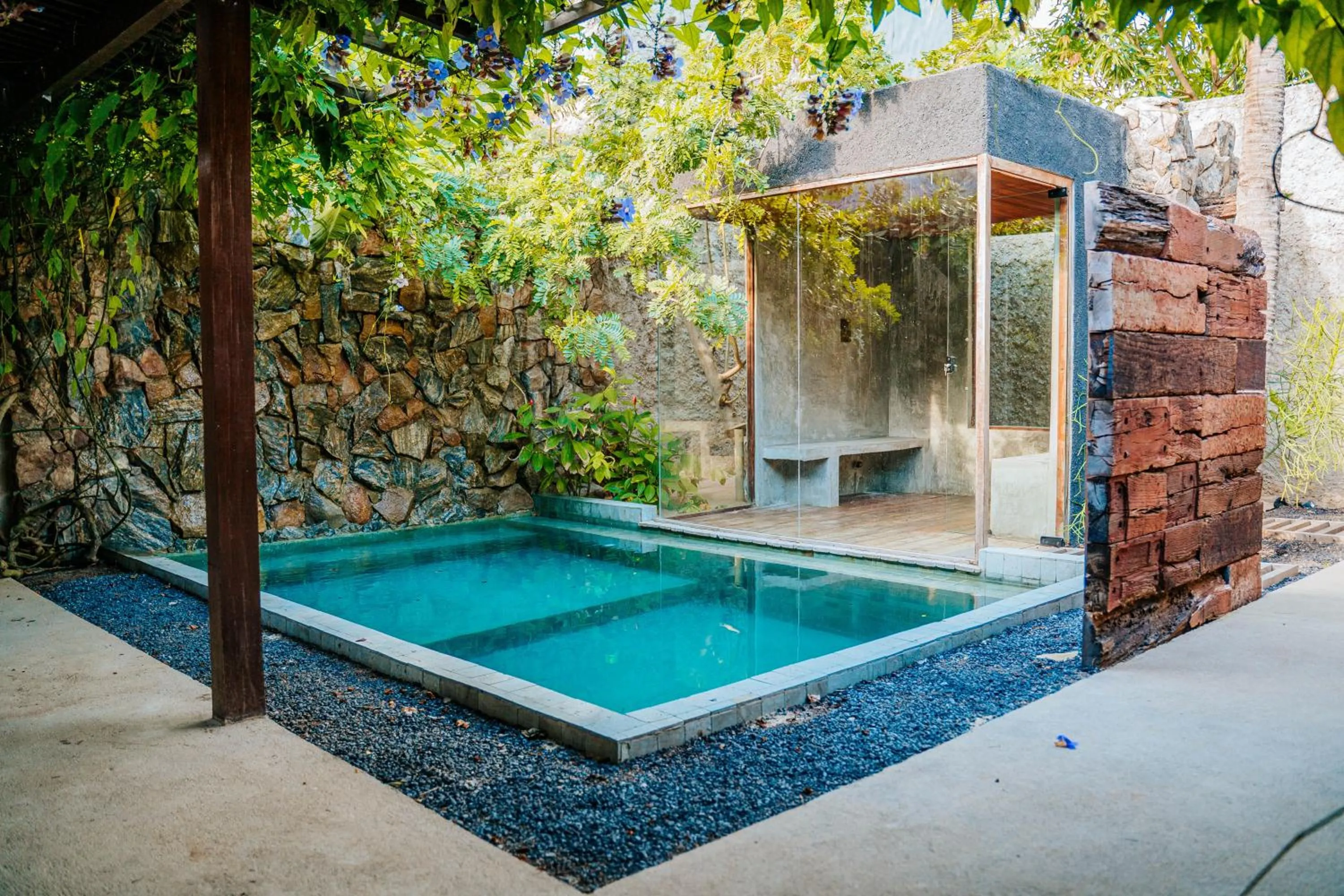 Sauna in Aloha Village Bangalôs