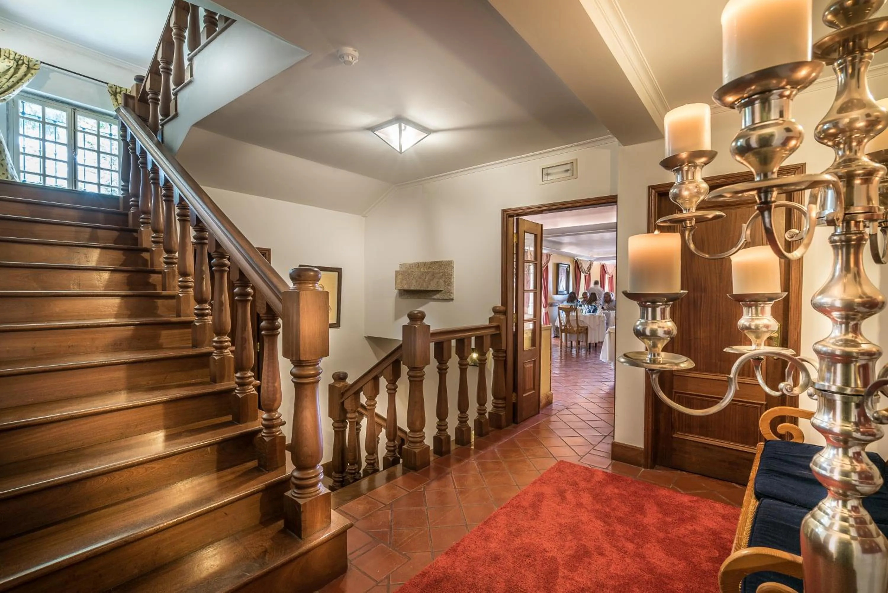 Decorative detail in Lawrences Hotel