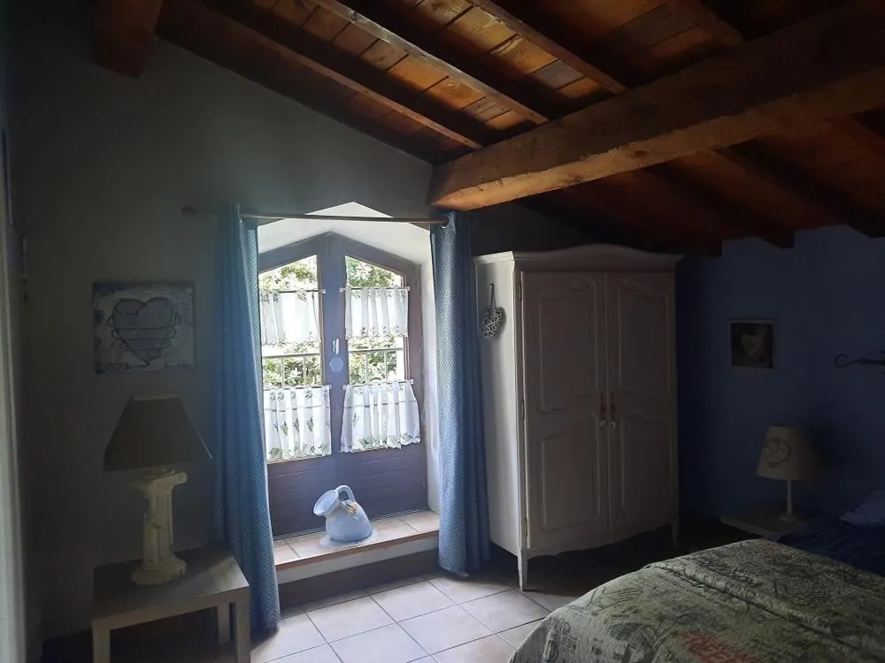 Bedroom, Bed in Domaine La Sauzette