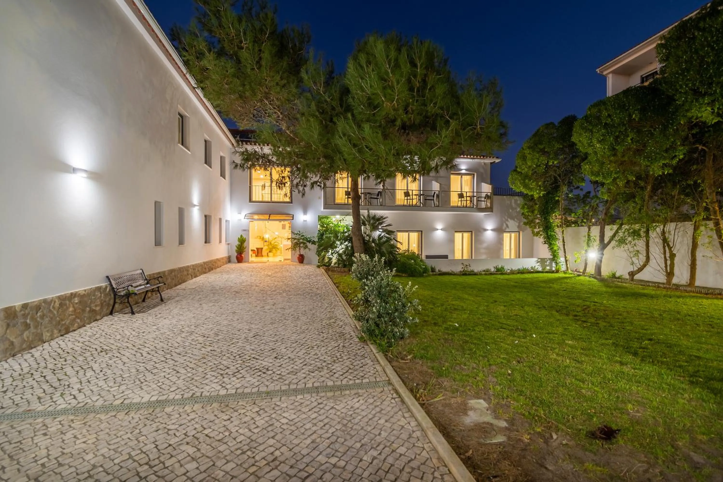 Property building in Silver Seahorse Garden Retreat