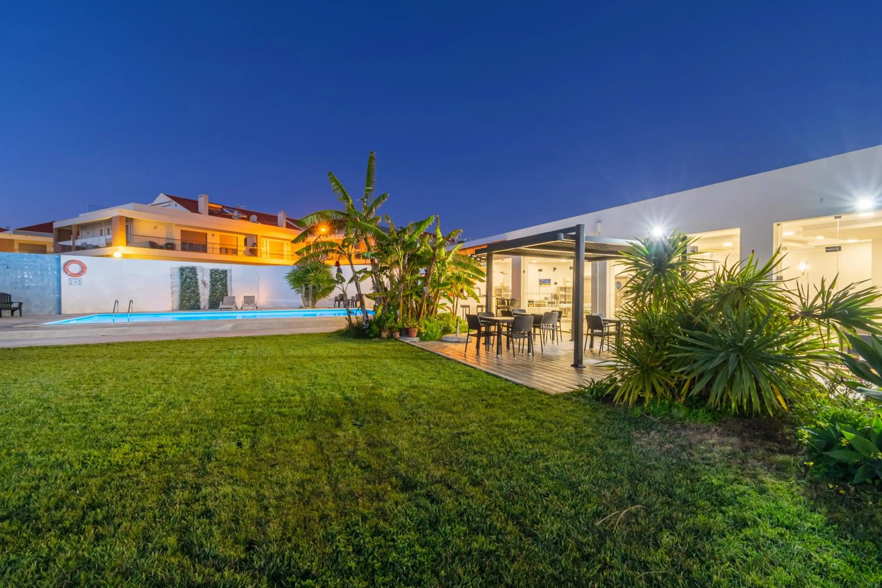 Property building in Silver Seahorse Garden Retreat