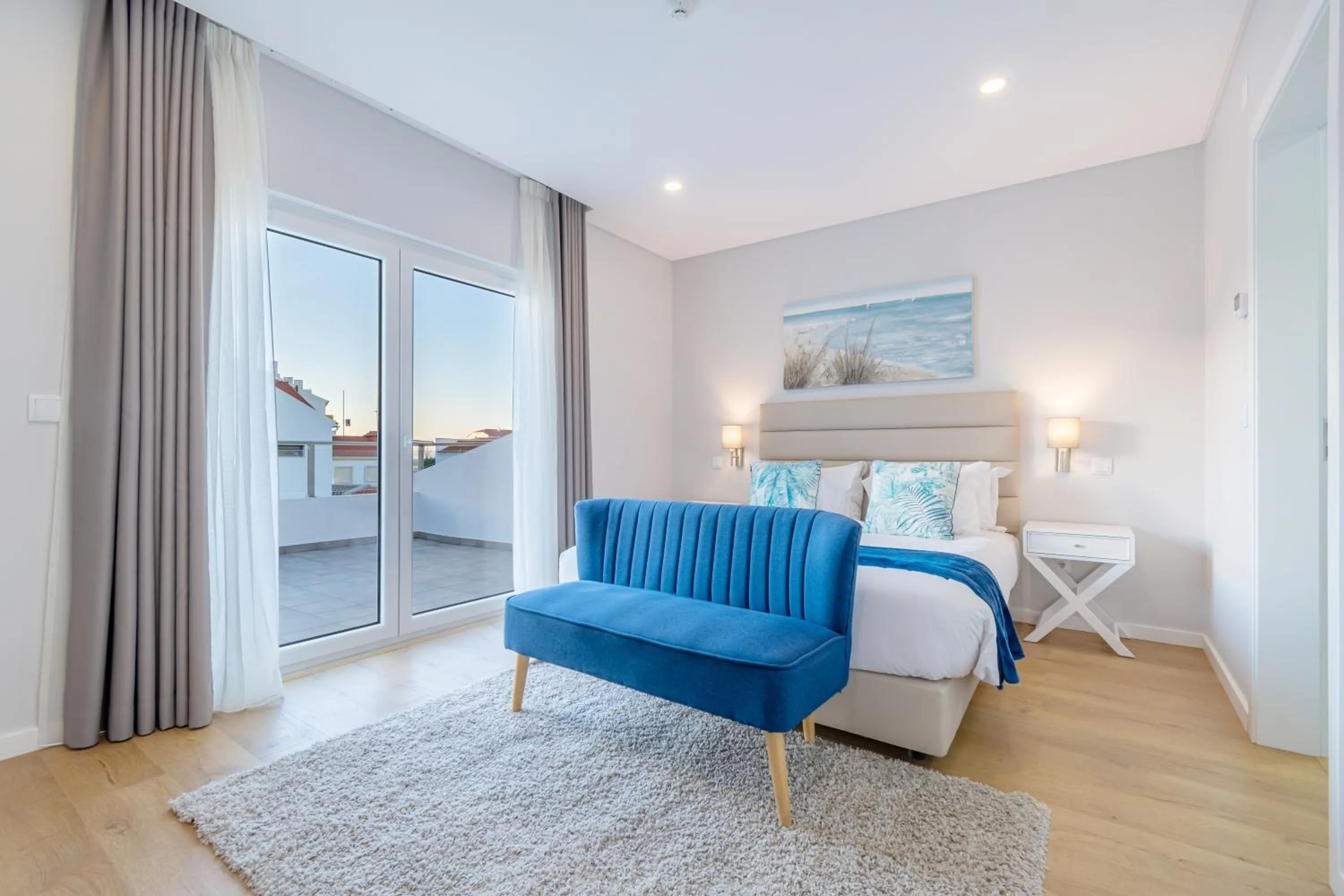 Bedroom in Silver Seahorse Garden Retreat