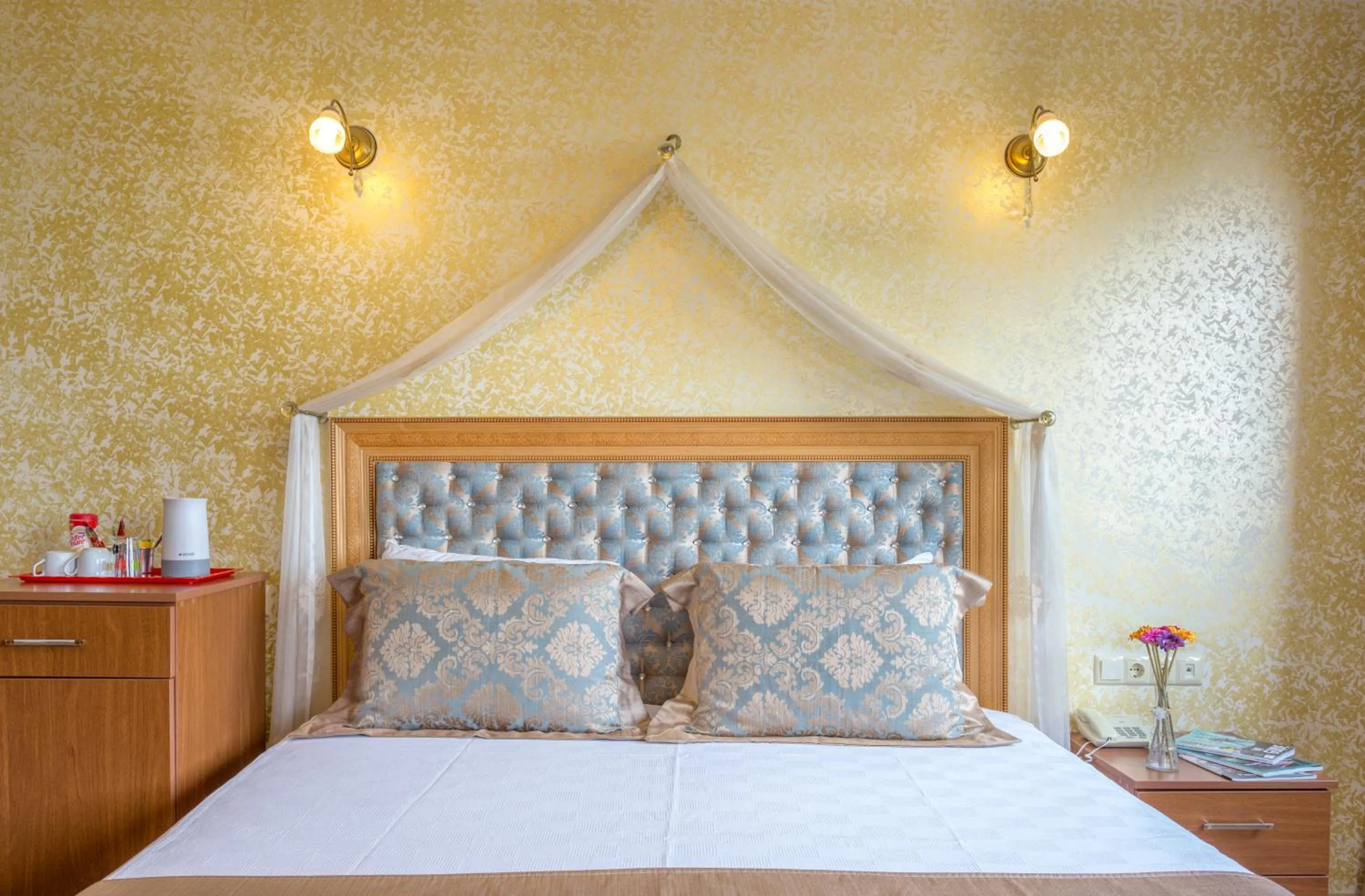 Bed in Seahouse Suites