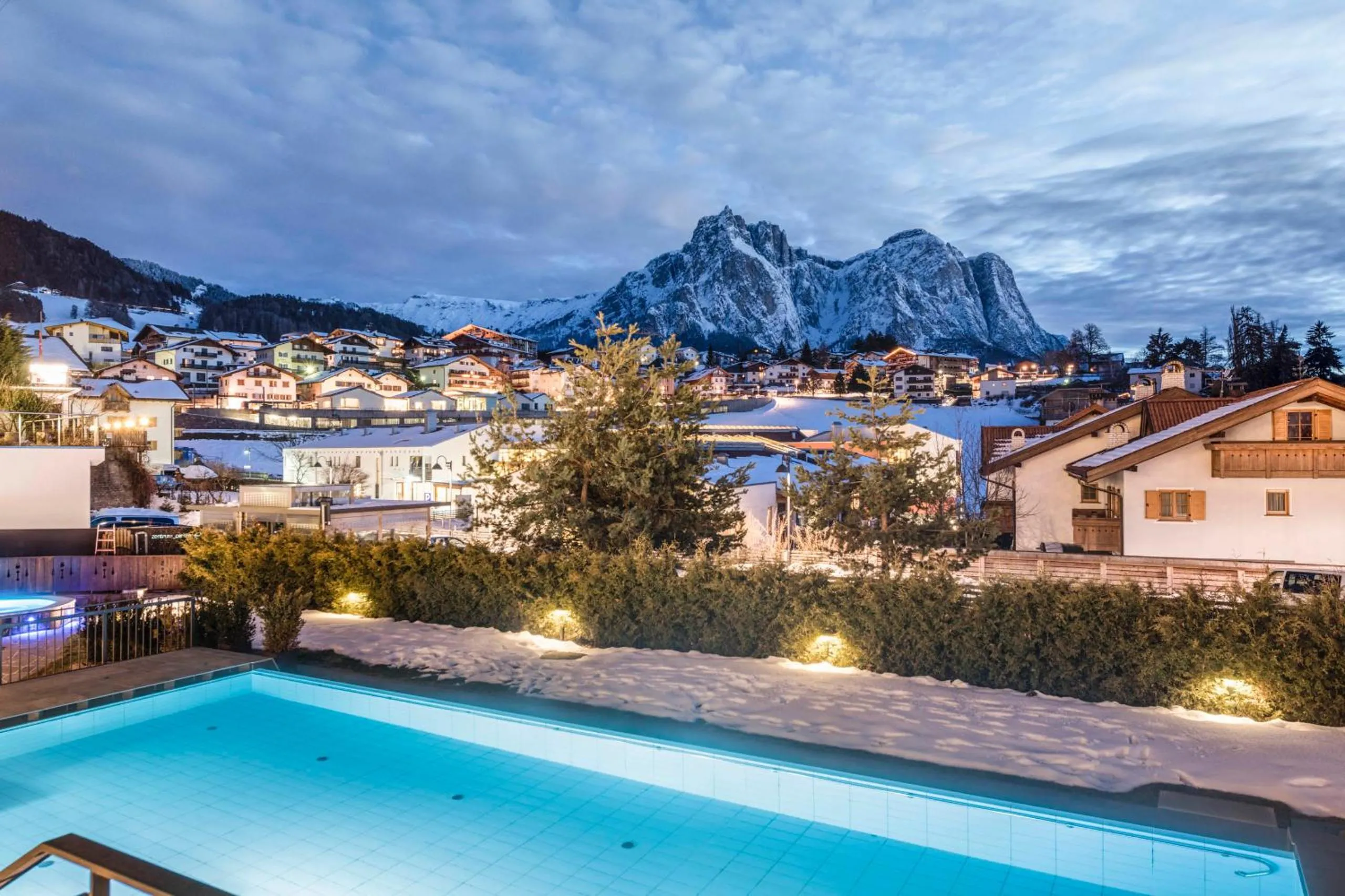 Mountain view in Hotel Villa Kastelruth